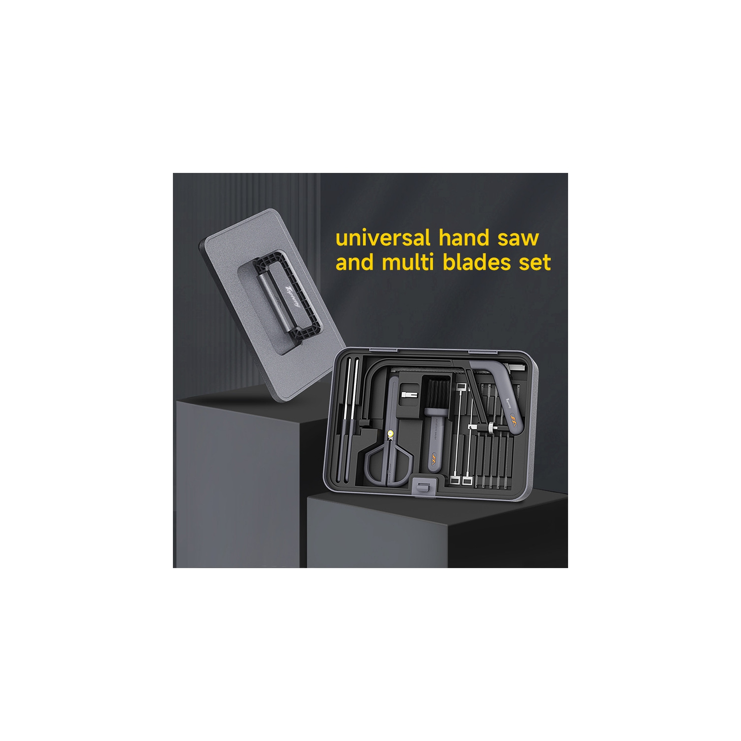 Trousse d'outils de réparation multifonction pour maison et auto et ouvriers de bois Trousse d'outils de ménage générale personnalisable idéale pour