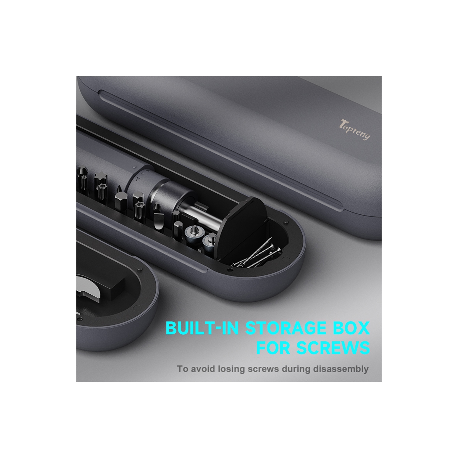 Jeu de tournevis à cliquet 28-en-1, couple de 50 Nm, tige télescopique, adsorption magnétique forte, 24 embouts de précision Clés ménagères,