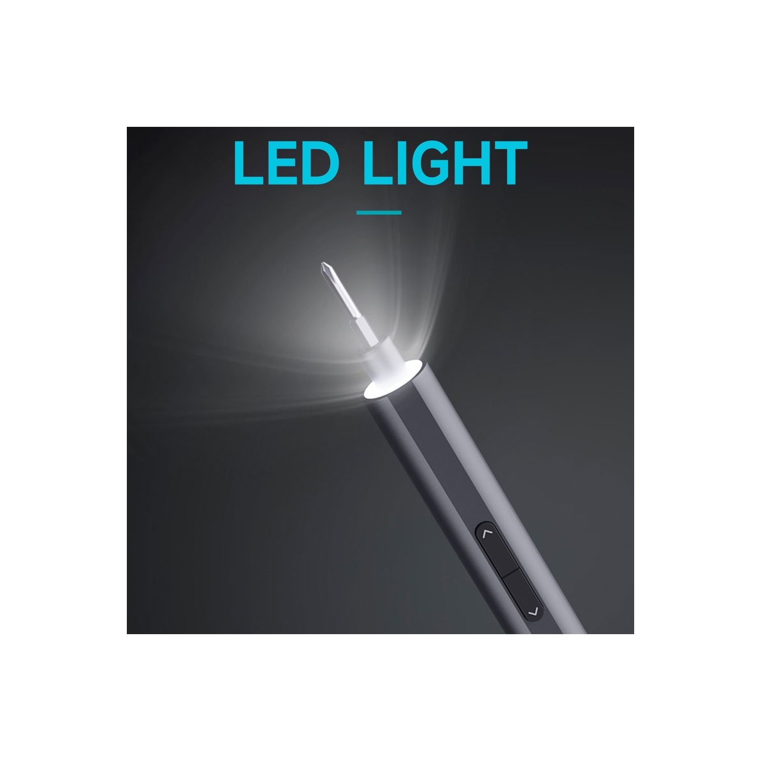 Rechargeable Mini Electric Screwdriver, 0.35N.m Torque, 30 Magnetic Drill Bits, 360° LED Lighting, Magnetic Storage, Perfect for Phone, Camera,