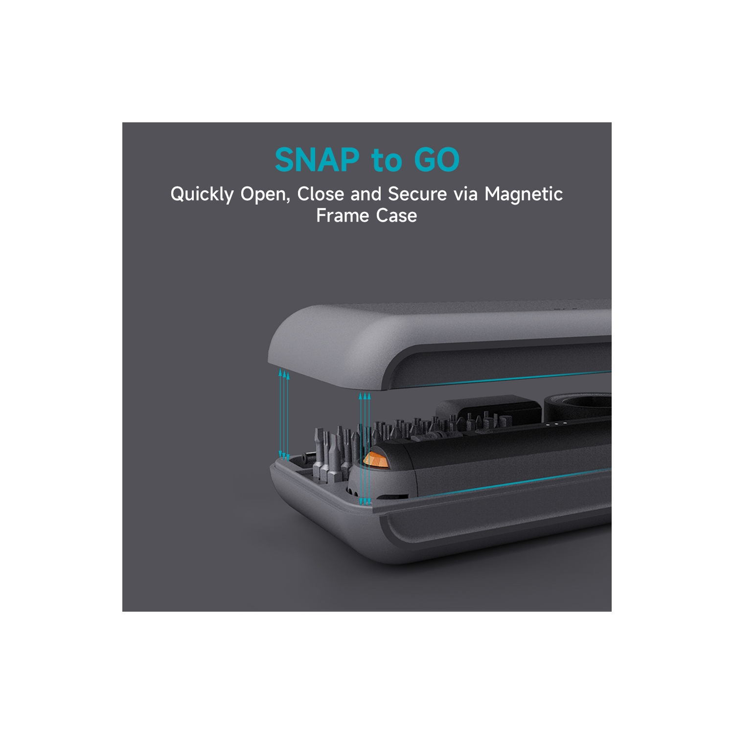 3.6V Electric Screwdriver Set, 38-in-1, 220RPM, 4N.m Torque, 2000mAh Li-Ion Battery, LED Lighting & Charging Base, Ideal for Electronics, Phone,