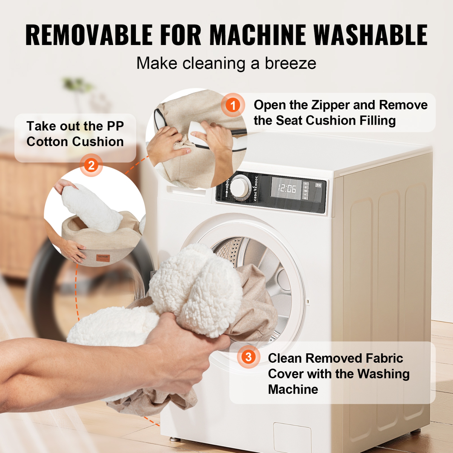 VEVOR Console Dog Car Seat, Center Console Dog Booster Seat for Small Dog, Pet Car Seat for Car Armrest with Clip-On Leash, Adjustable Straps,