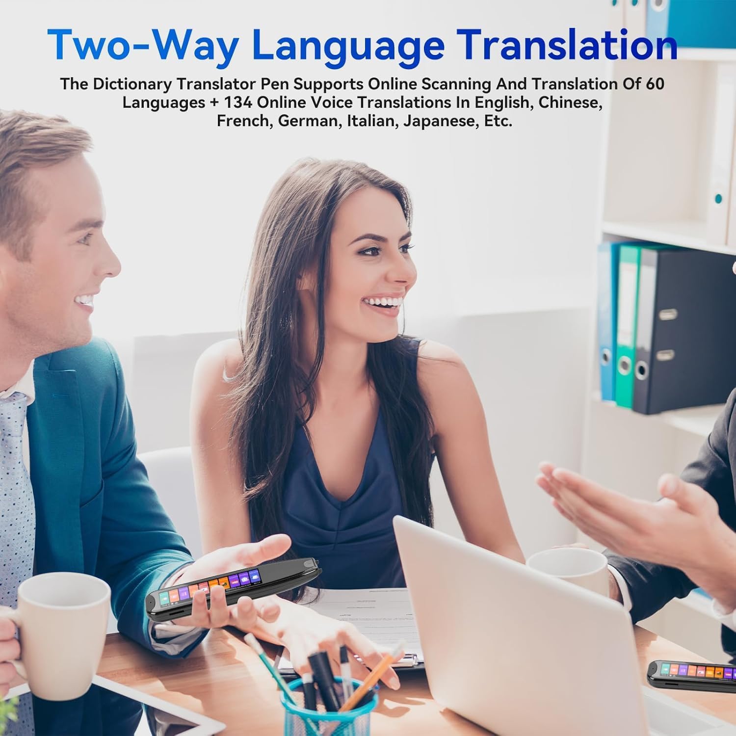 Translation Scanner Pen, Dyslexia Translation Pen, OCR Scanning Device, Text to Speech Reading Pen,