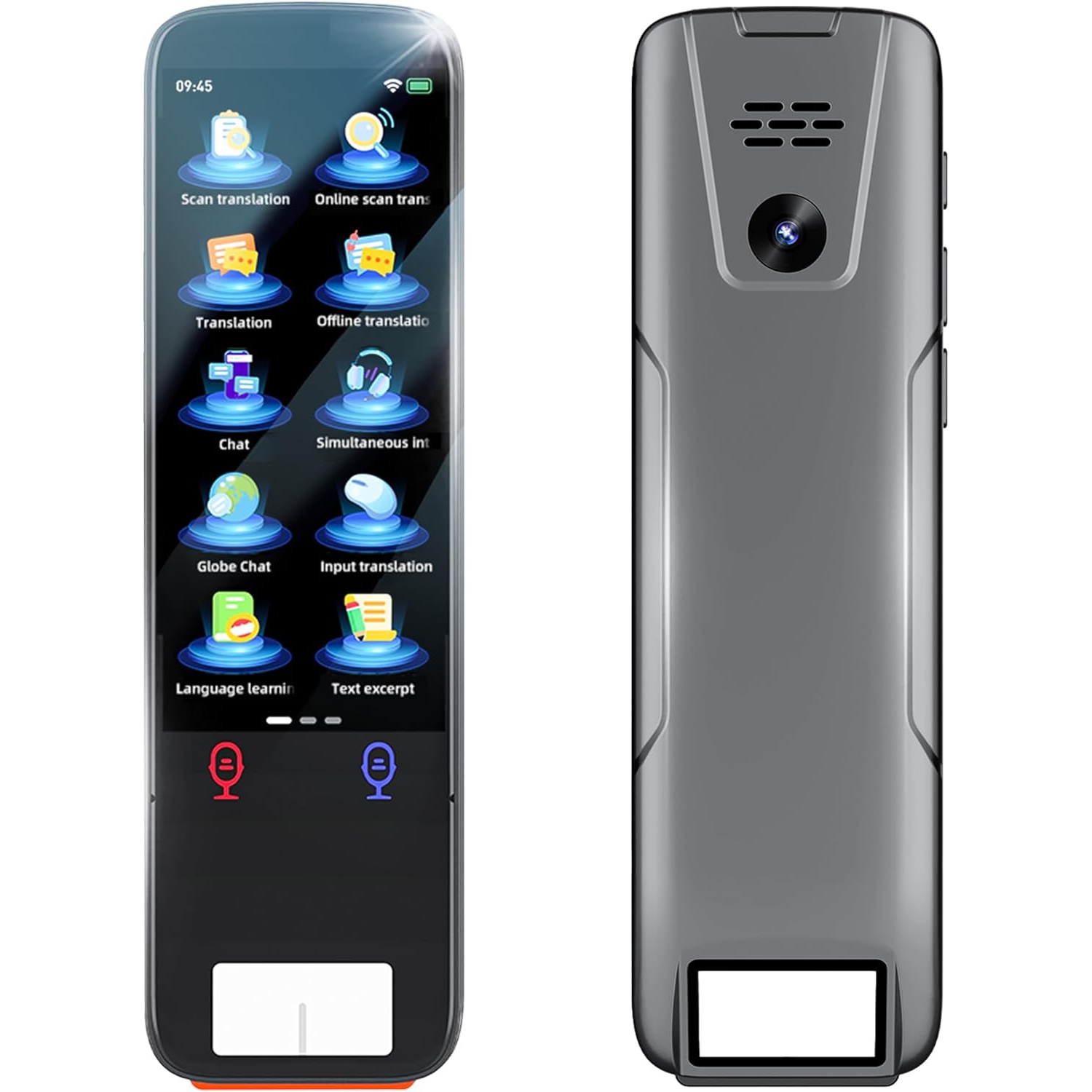 AI scanning translation reading pen, language translation device without WiFi, instant voice translator, simultaneous interpretation for business