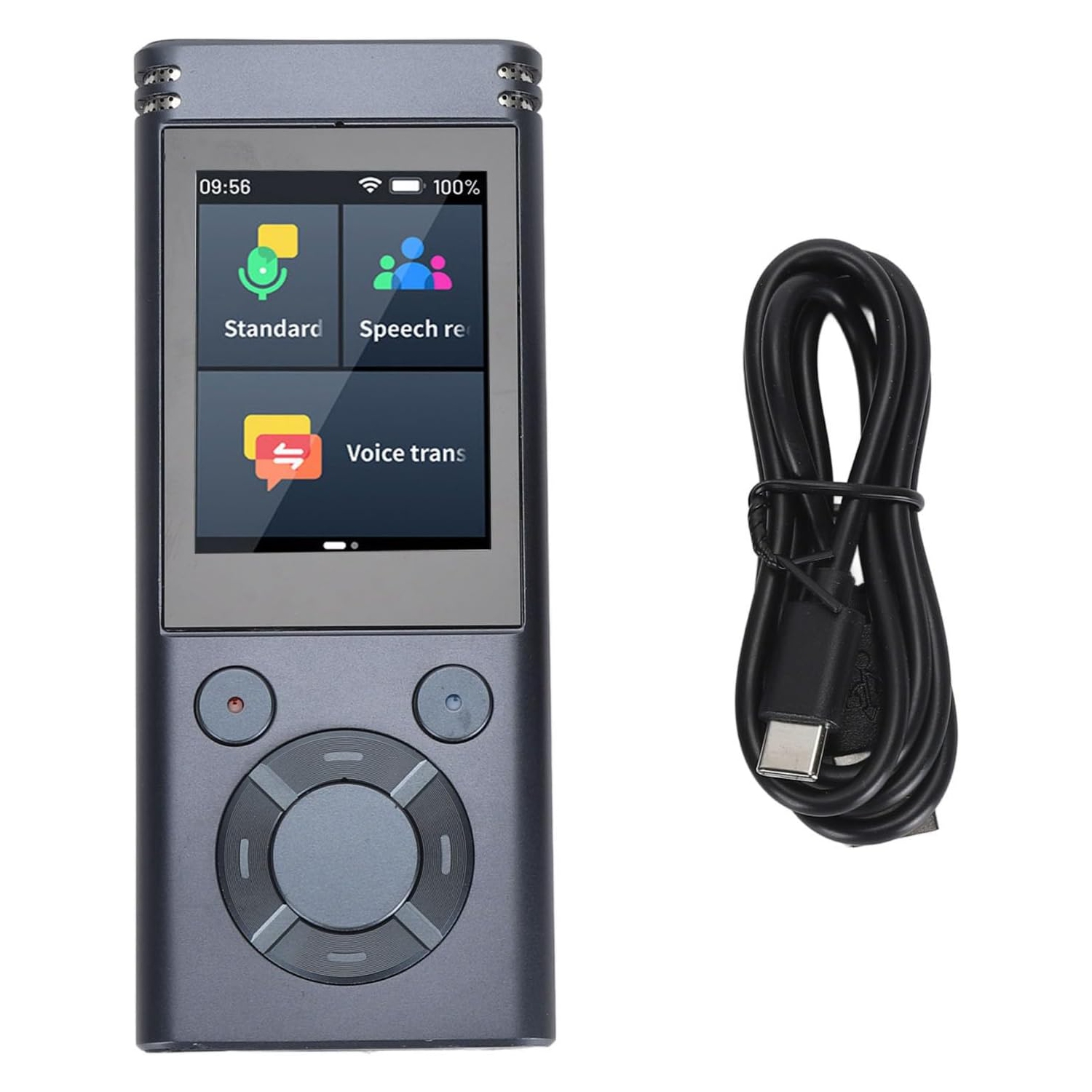 Traducteur de langue, écran tactile de 2,4&nbsp;po, traduction vocale bidirectionnelle instantanée, prise en charge de 138 langues, prise en charge