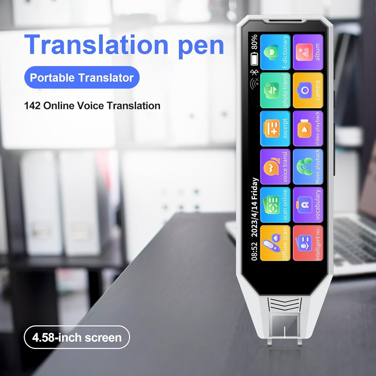 Point reading pen language translation scanning pen 142 languages ...
