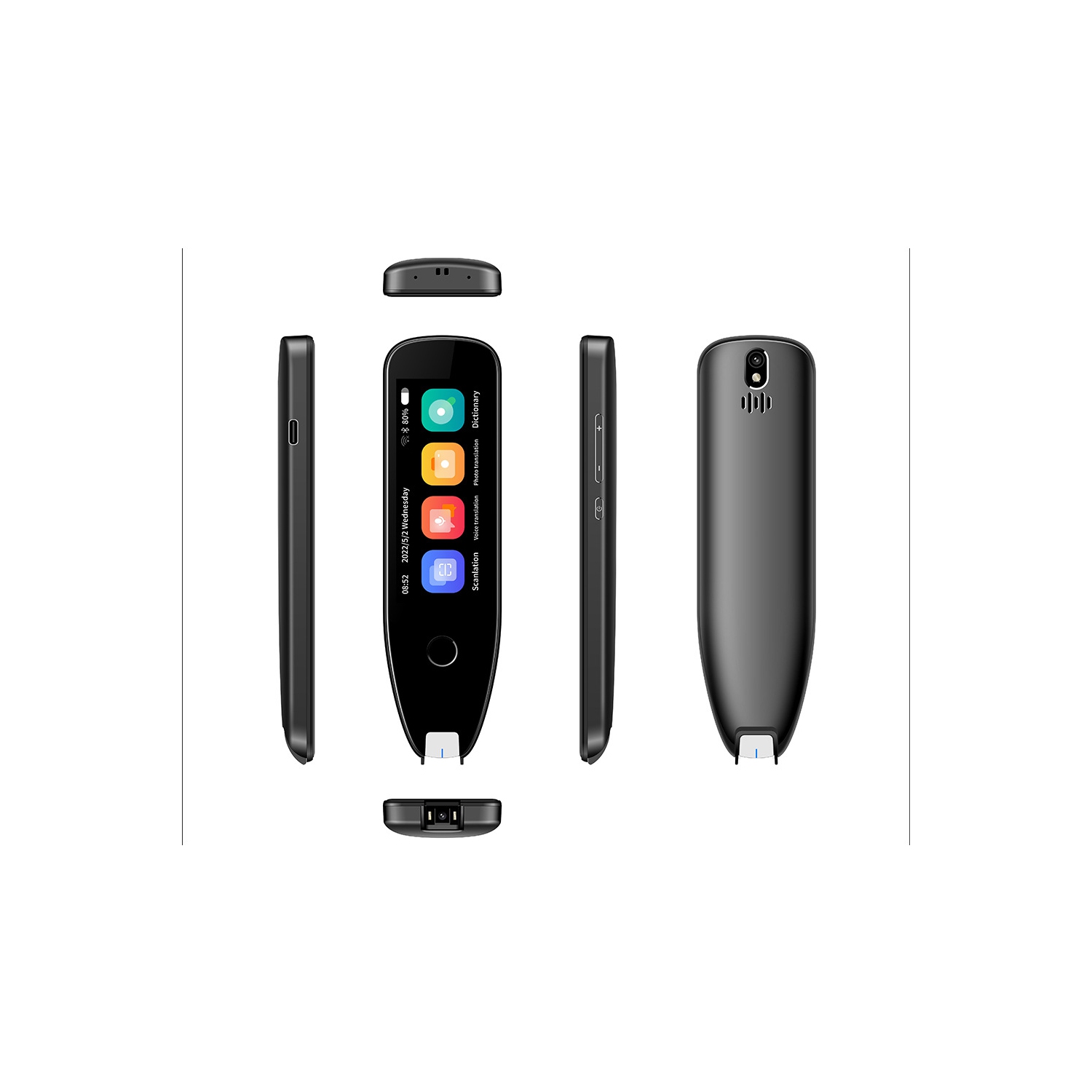 Scanning reading pen, scanning reading pen, multi-function offline translation real-time language translator