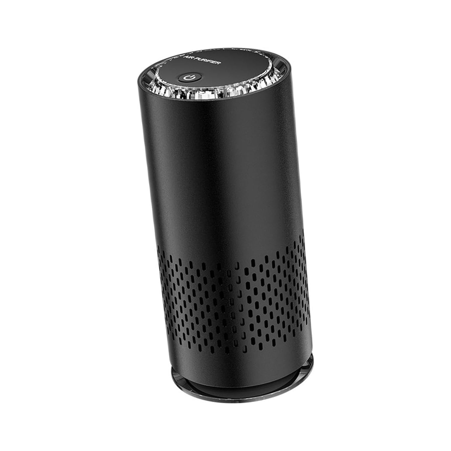 Mini air purifier plug and play compact low noise with colored light air purifier suitable for car, office and bedroom,