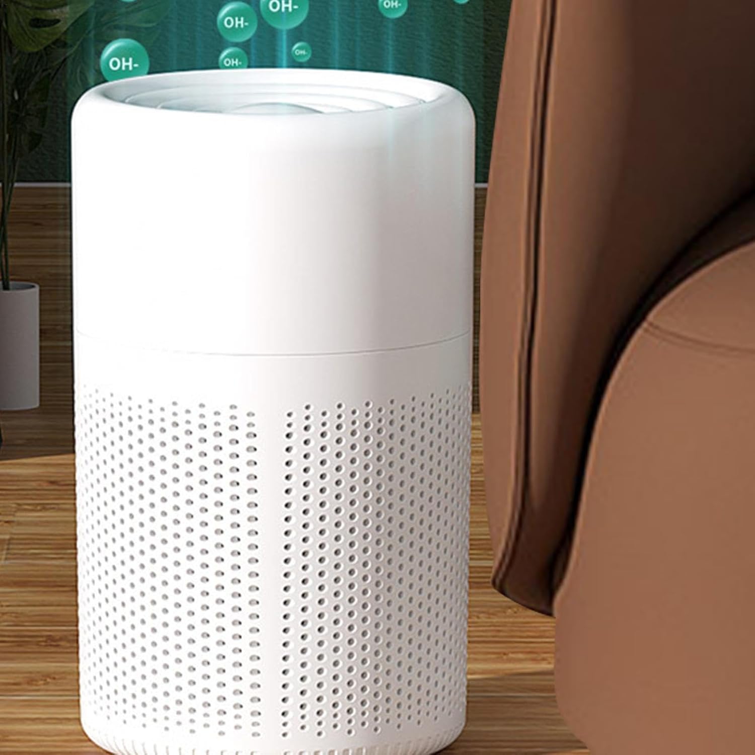 Portable Air Purifier - 3-Stage Filtration, Ultra-Quiet 28dB, Stylish Design for Home, Office, Dorm - Perfect Gift for Pet Lovers & Allergies