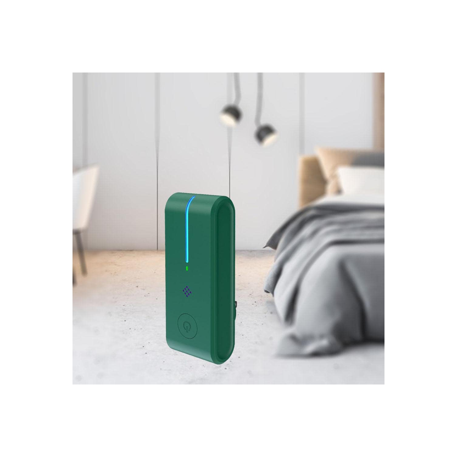 Household air purifier disinfector negative ion air purification UV ultraviolet disinfection dual-purpose smoke removal, dust removal and