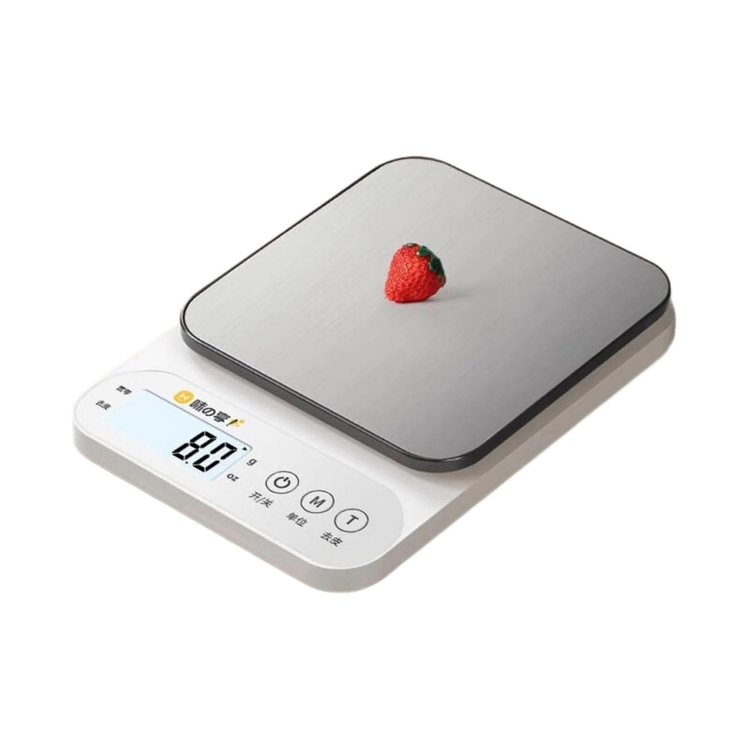 Small electronic scale, gram scale, electronic scale, high-precision kitchen scale, baking precision, household medium scale, small scale - stainless