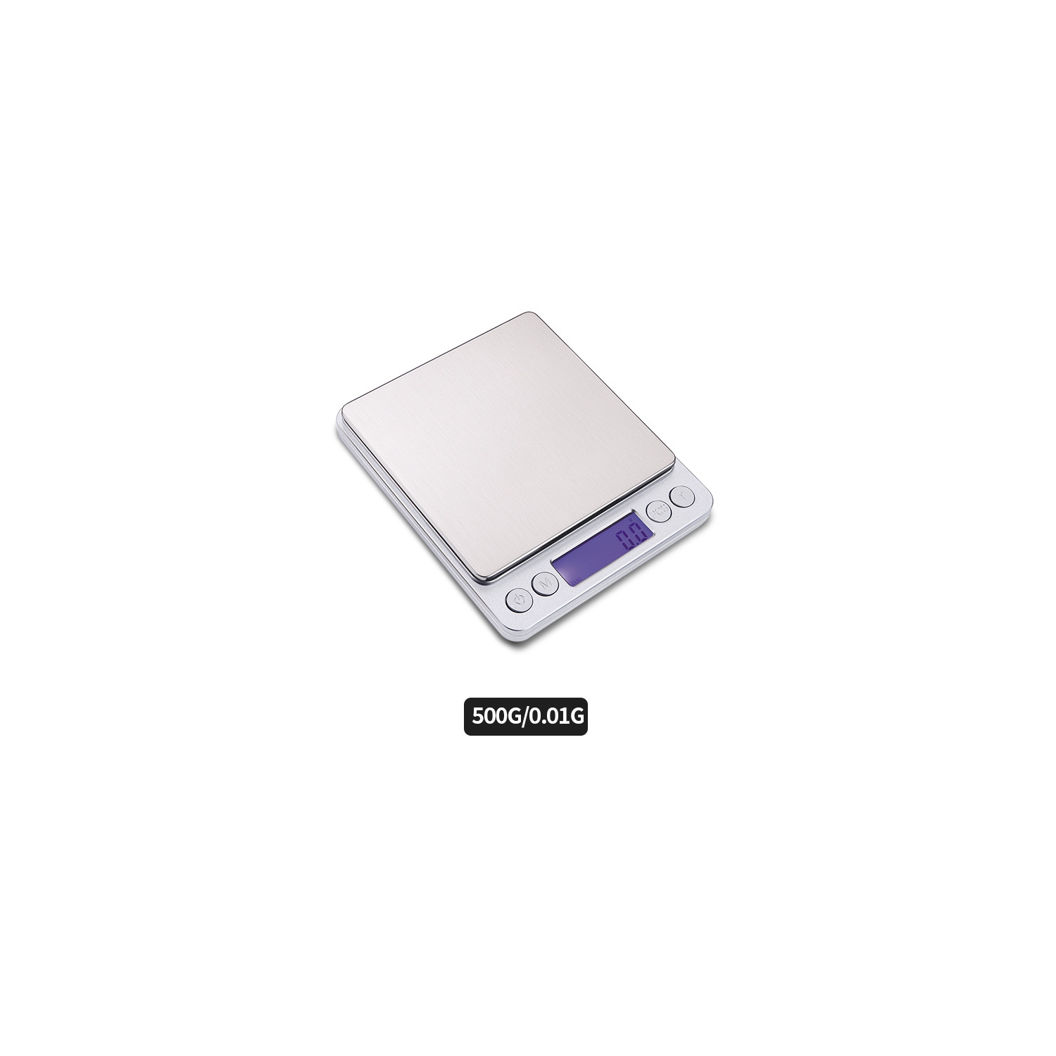 Digital Kitchen Scale, Multi-function Cooking Food Scale, Backlit LCD Display, 500g/0.01g Mini Pocket Pearl Treasure Scale with Tare, PCS Function.