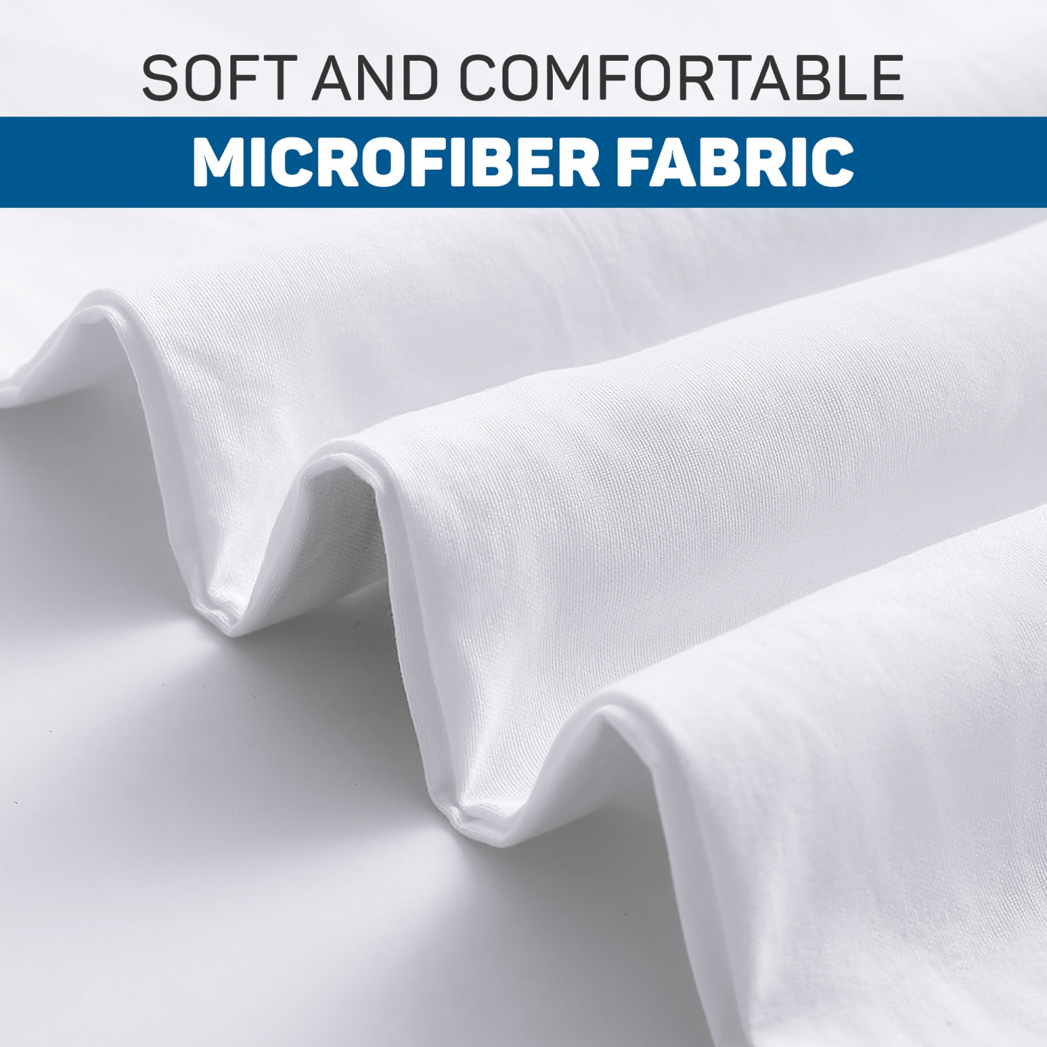 Canadian 2 – Taies d'oreiller en microfibre, grand lit, microfibre brossée douce, respirante, résistant à la décoloration, ensemble de 2 taies