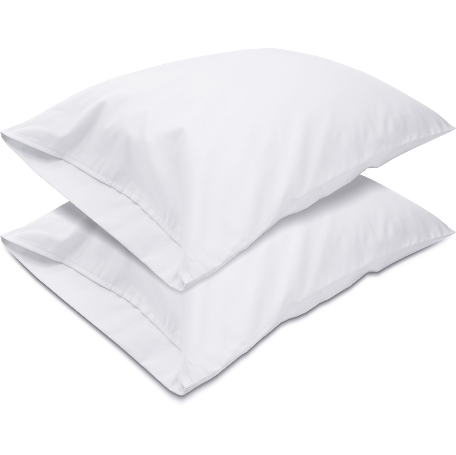 Canadian 2 – Taies d'oreiller en microfibre, grand lit, microfibre brossée douce, respirante, résistant à la décoloration, ensemble de 2 taies