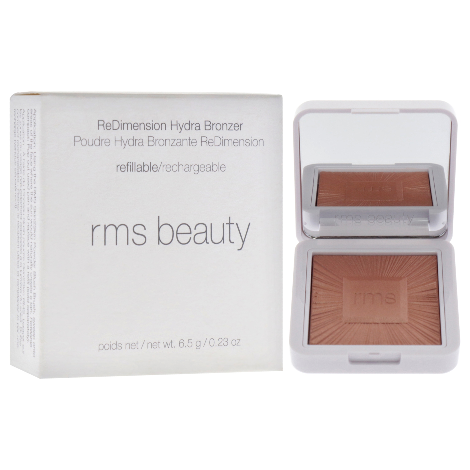 ReDimension Hydra Powder Bronzer - Malibu Muse by RMS Beauty for Women - 0.23 oz Blush