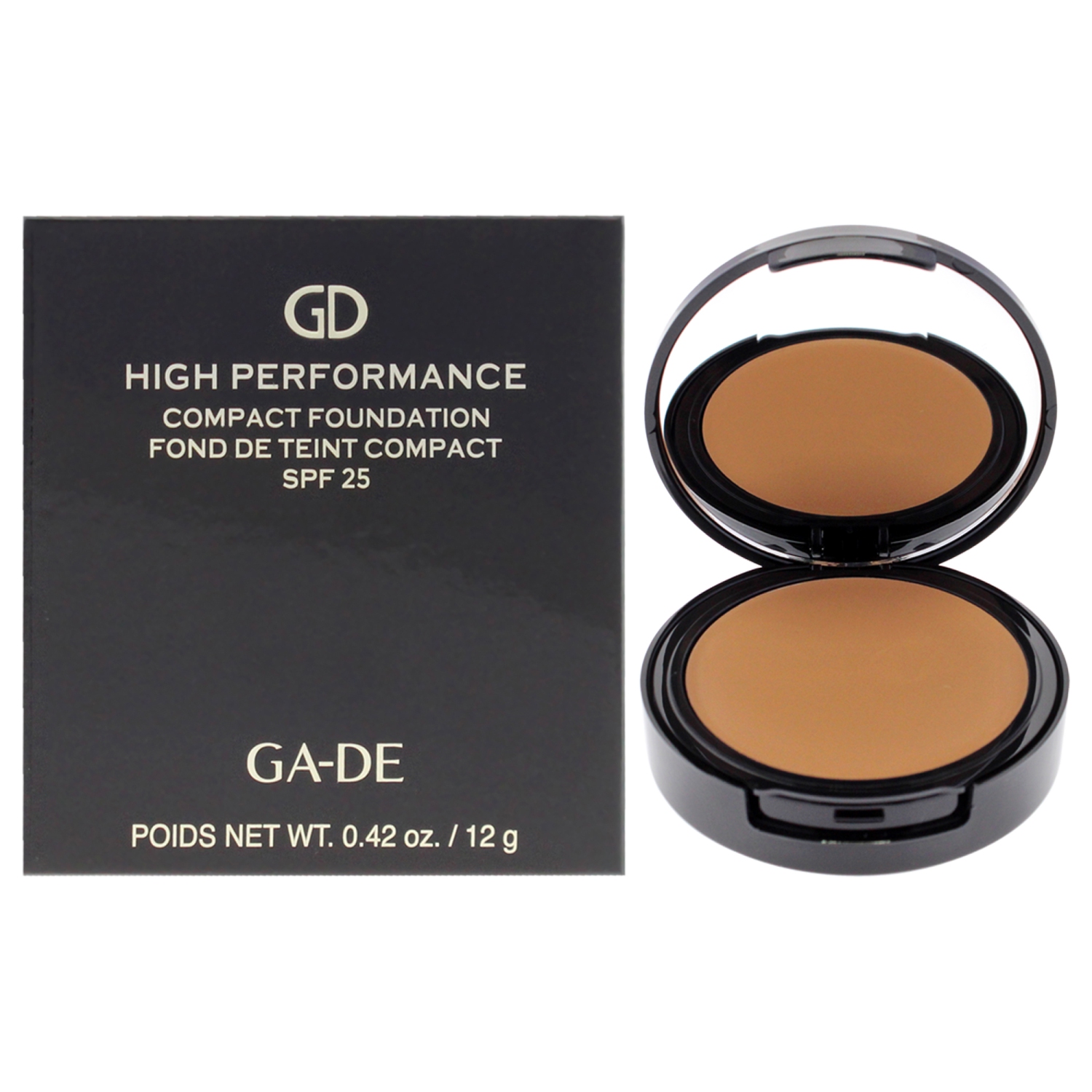 Fond de teint compact haute performance SPF 25 - 04 Amande par GA-DE pour Femmes - Fondation 0,42&nbsp;oz