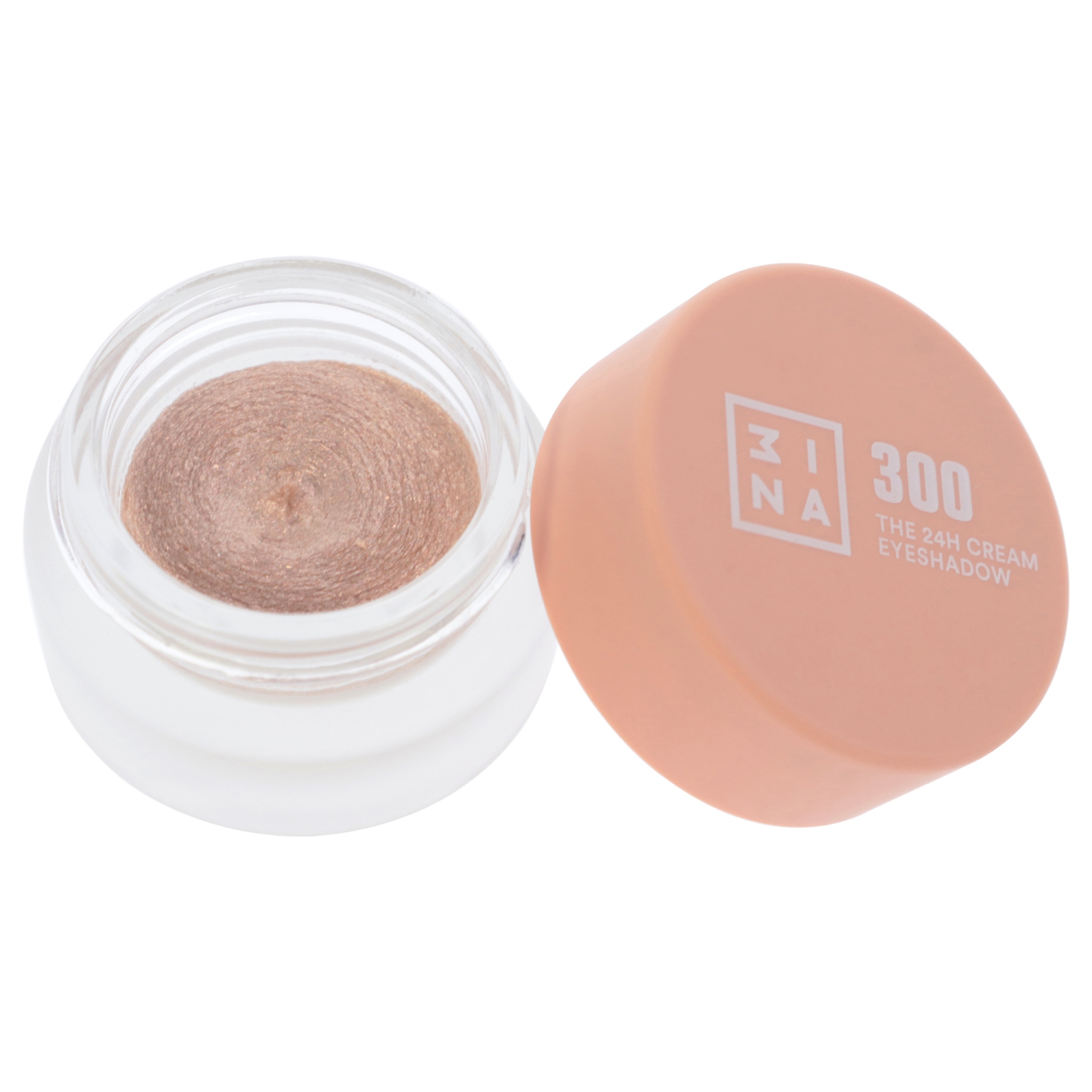 The Cream Eyeshadow - 300 Champagne Pink Metallic by 3INA for Women - 0.10 oz Eye Shadow