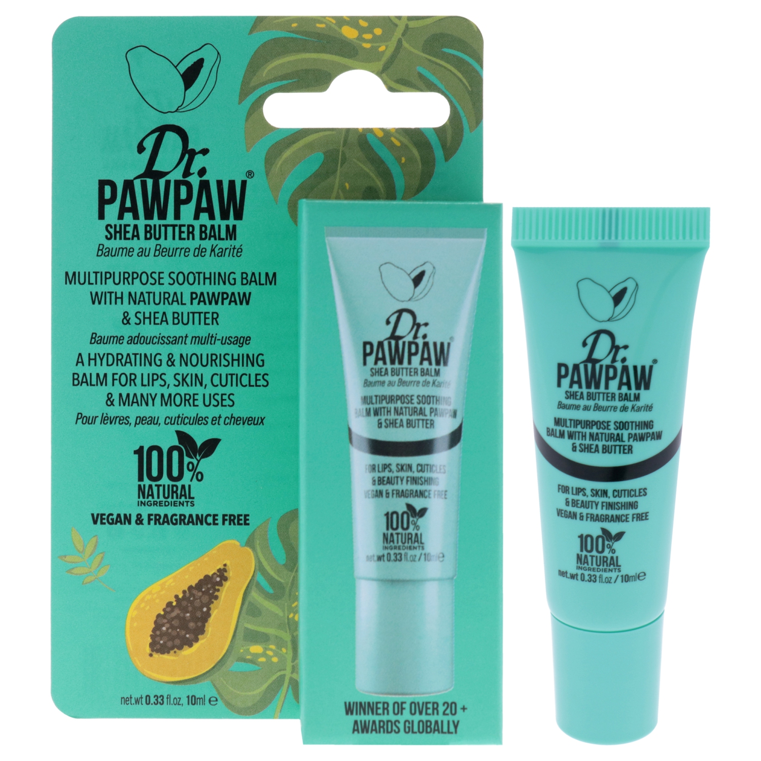 Multipurpose Soothing Balm - Shea Butter by Dr. PawPaw for Women - 0.33 oz Balm