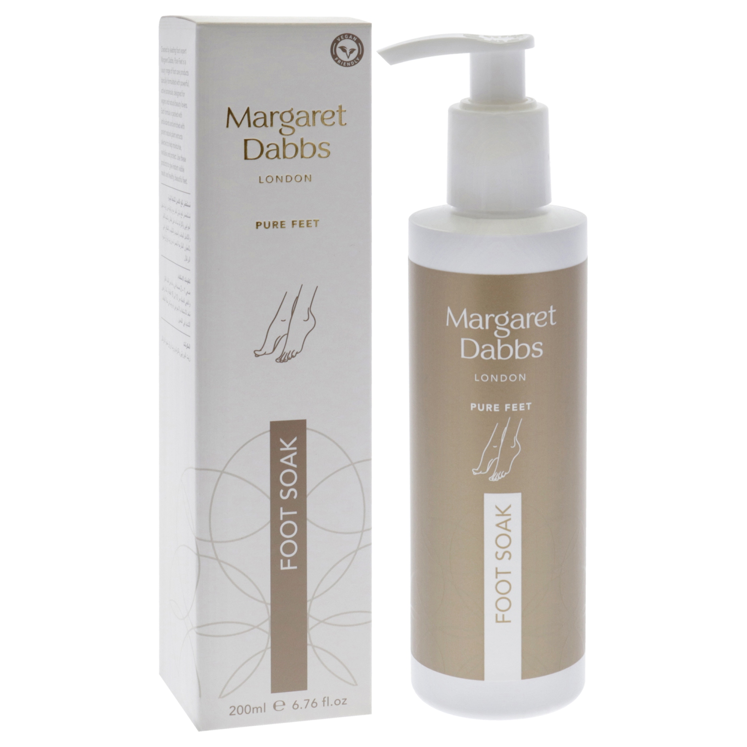 Pure Foot Soak by Margaret Dabbs for Unisex - 6.76 oz Bath Soak