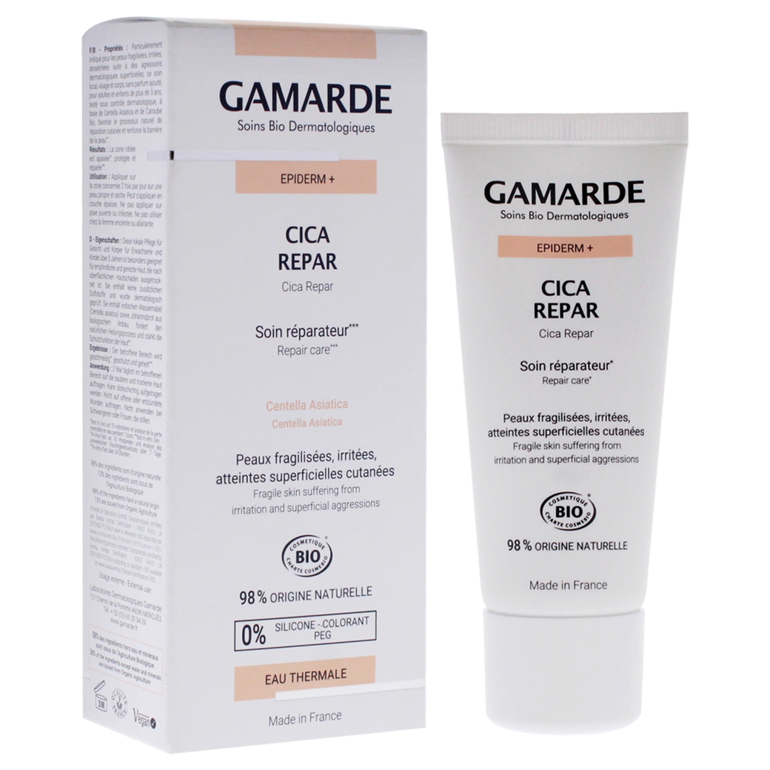 CICA Repar Repair Care par Gamarde pour Femmes - 1,35&nbsp;oz Traitement