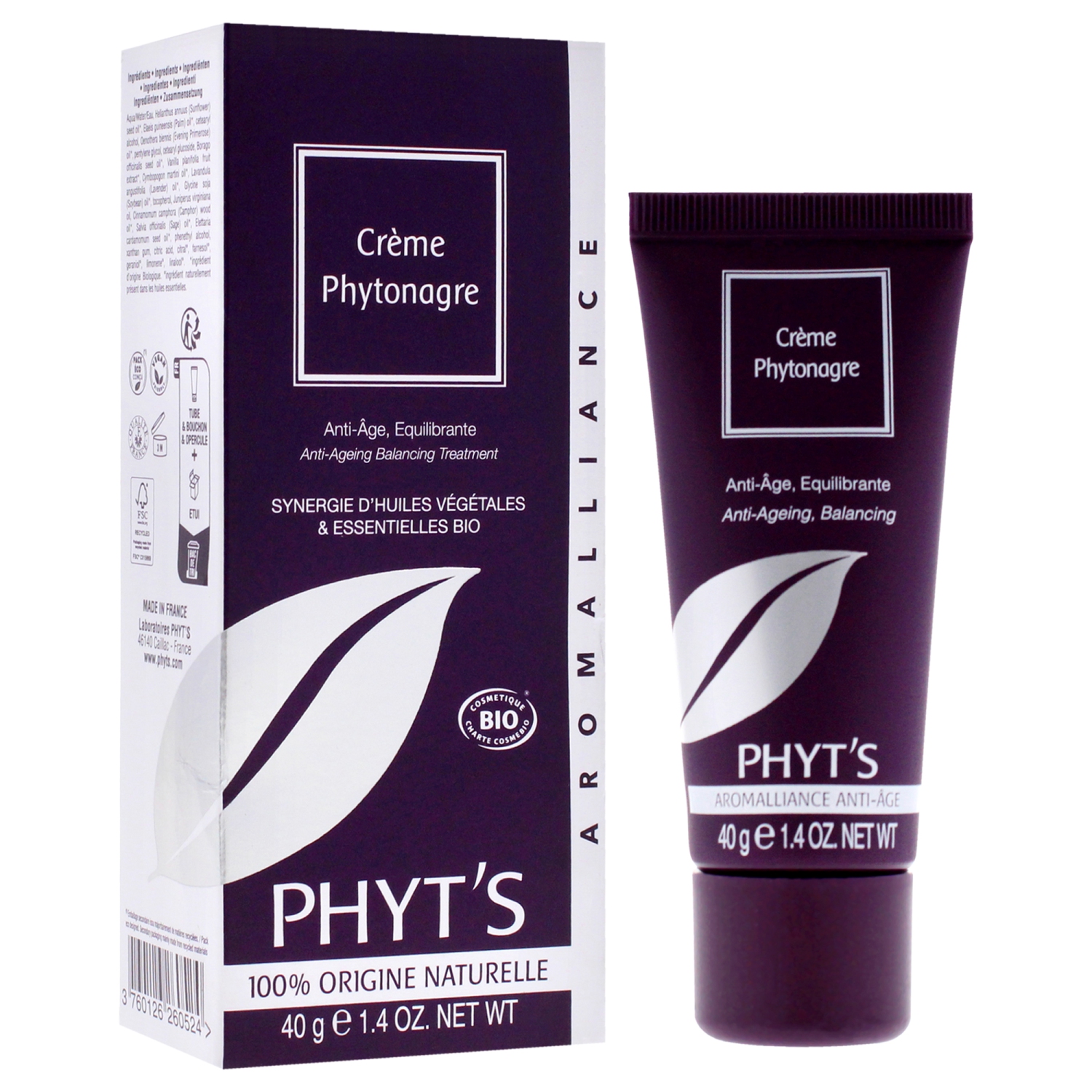 Crème Phytonagre de Phyts pour Femme - 1,4&nbsp;oz Crème