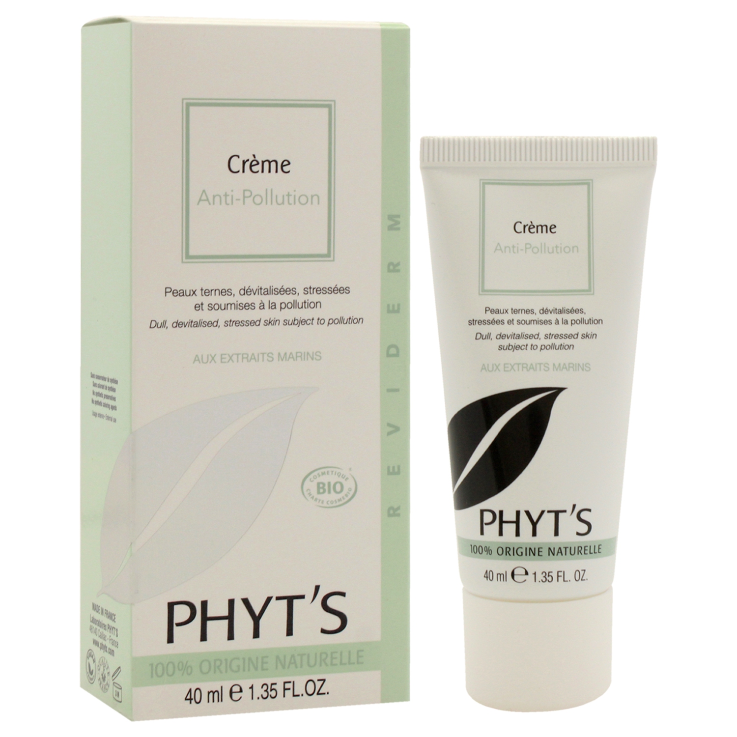Anti-Pollution Cream by Phyts for Women - 1.35 oz Cream