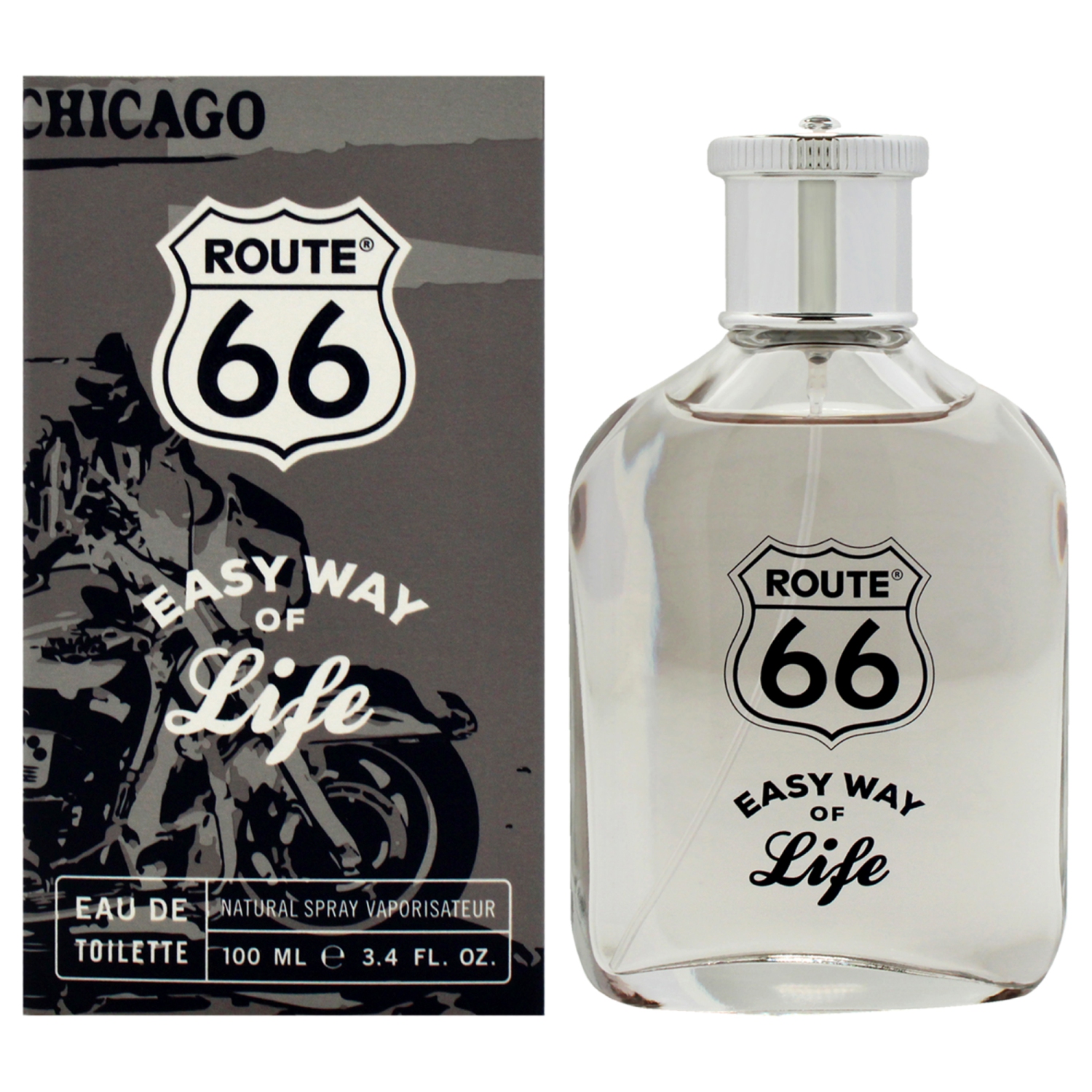 Easy Way of Life by Route 66 for Men - 3.4 oz EDT Spray