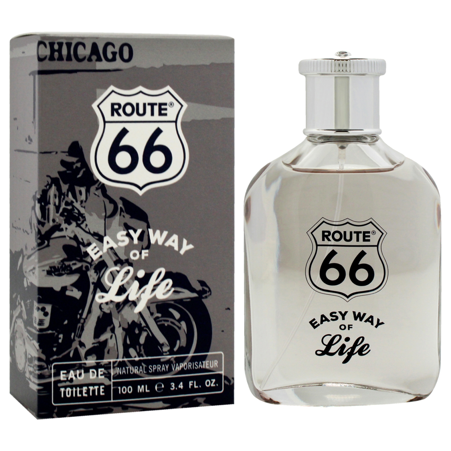Easy Way of Life by Route 66 for Men - 3.4 oz EDT Spray