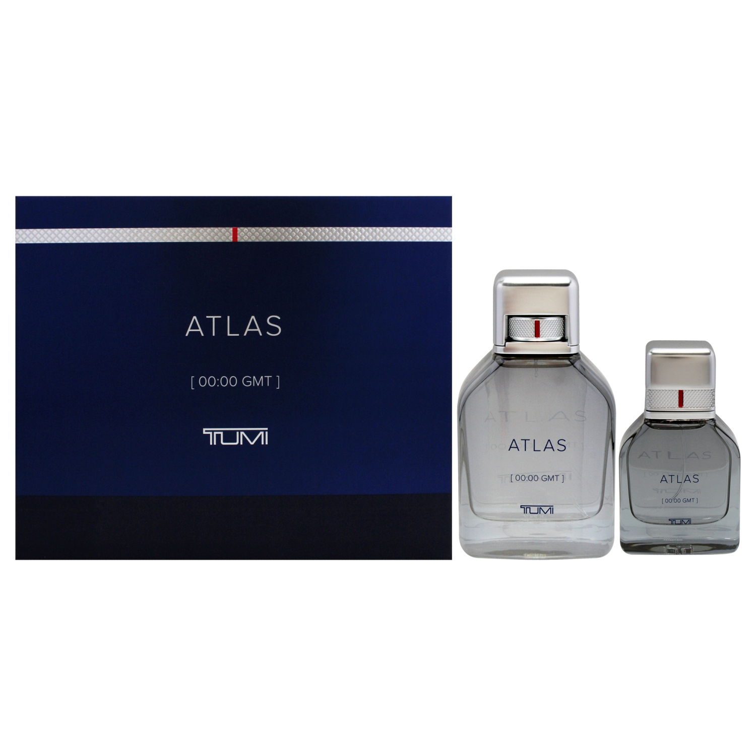 Coffret-cadeau Atlas by Tumi pour hommes, 2 pièces, 3,4&nbsp;oz en aérosol, 1&nbsp;oz EDP en vaporisateur