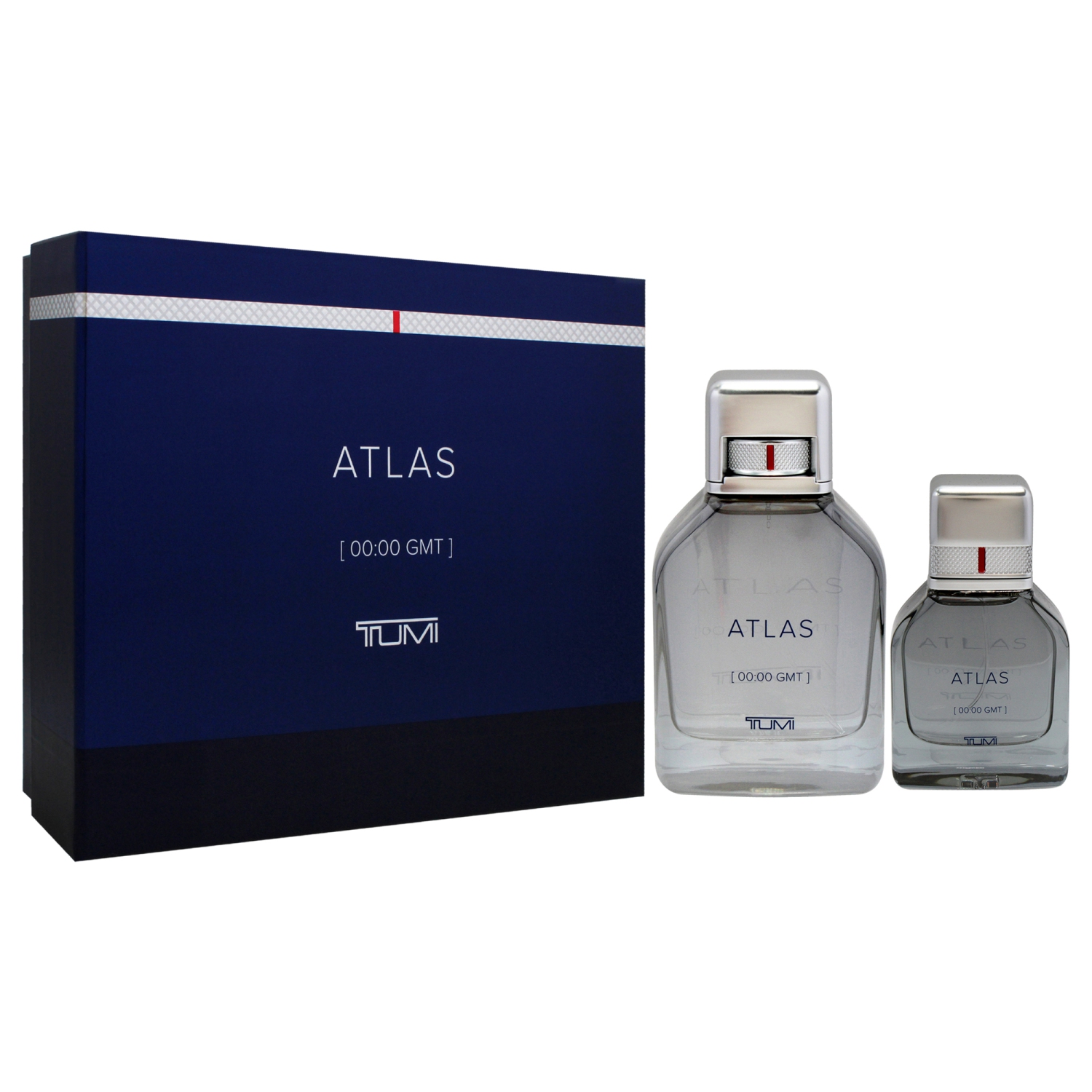 Coffret-cadeau Atlas by Tumi pour hommes, 2 pièces, 3,4&nbsp;oz en aérosol, 1&nbsp;oz EDP en vaporisateur