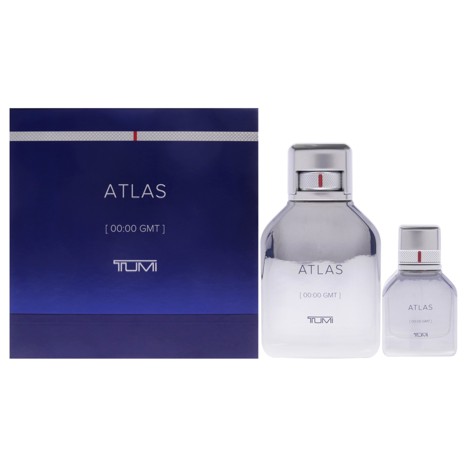 Coffret-cadeau Atlas by Tumi pour hommes, 2 pièces, 6,8&nbsp;oz en aérosol, 1&nbsp;oz EDP en vaporisateur