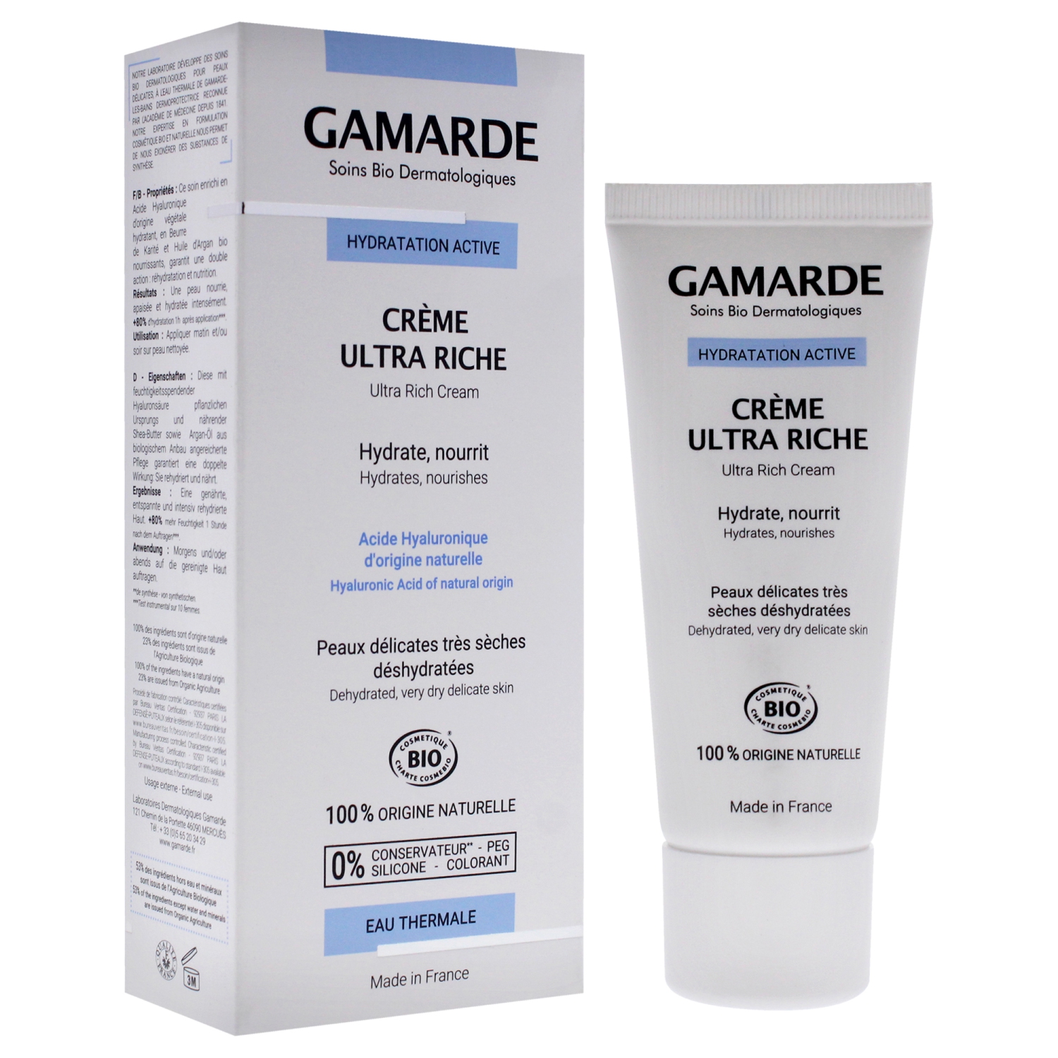 Ultra Rich Cream by Gamarde for Women - 1.35 oz Cream