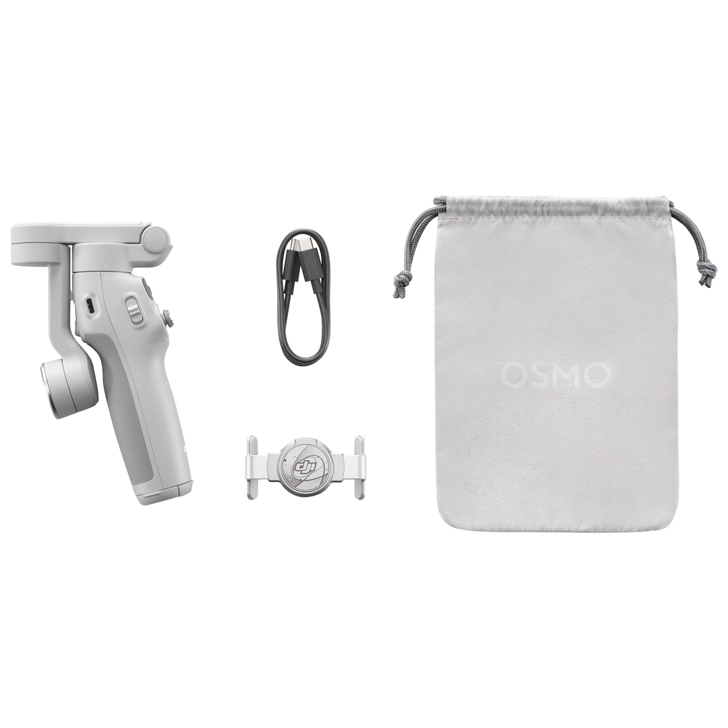 DJI Osmo Mobile 7 Smartphone Gimbal Stabilizer - Light Grey