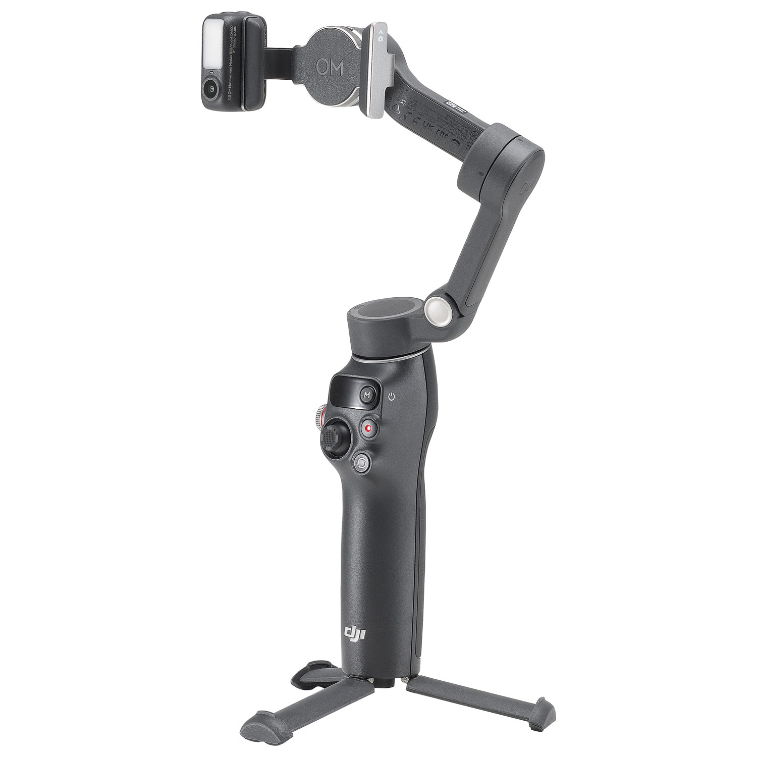 Stabilisateur à cardan Osmo Mobile 7P de DJI pour téléphone intelligent - Gris foncé