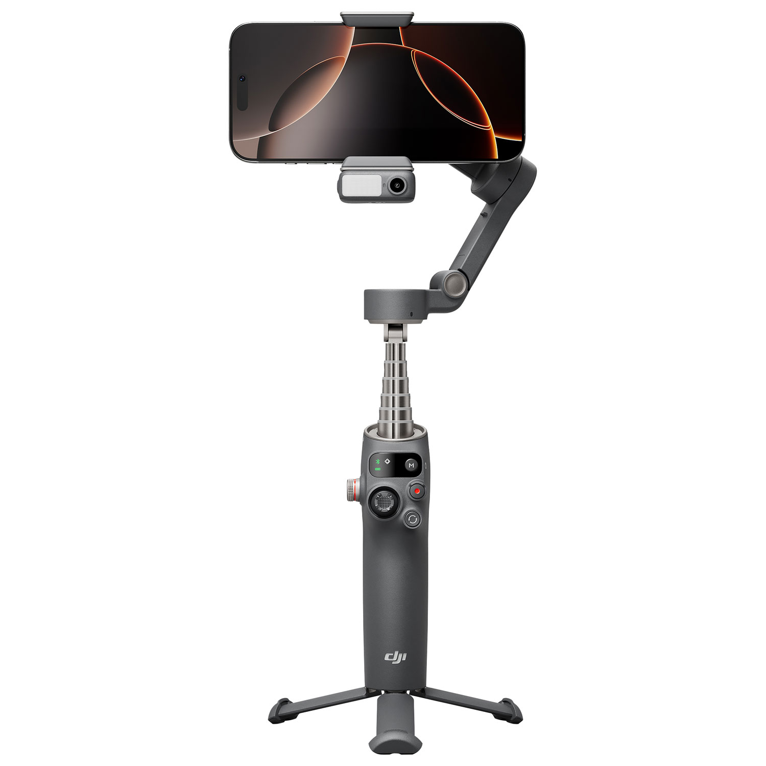 Stabilisateur à cardan Osmo Mobile 7P de DJI pour téléphone intelligent - Gris foncé