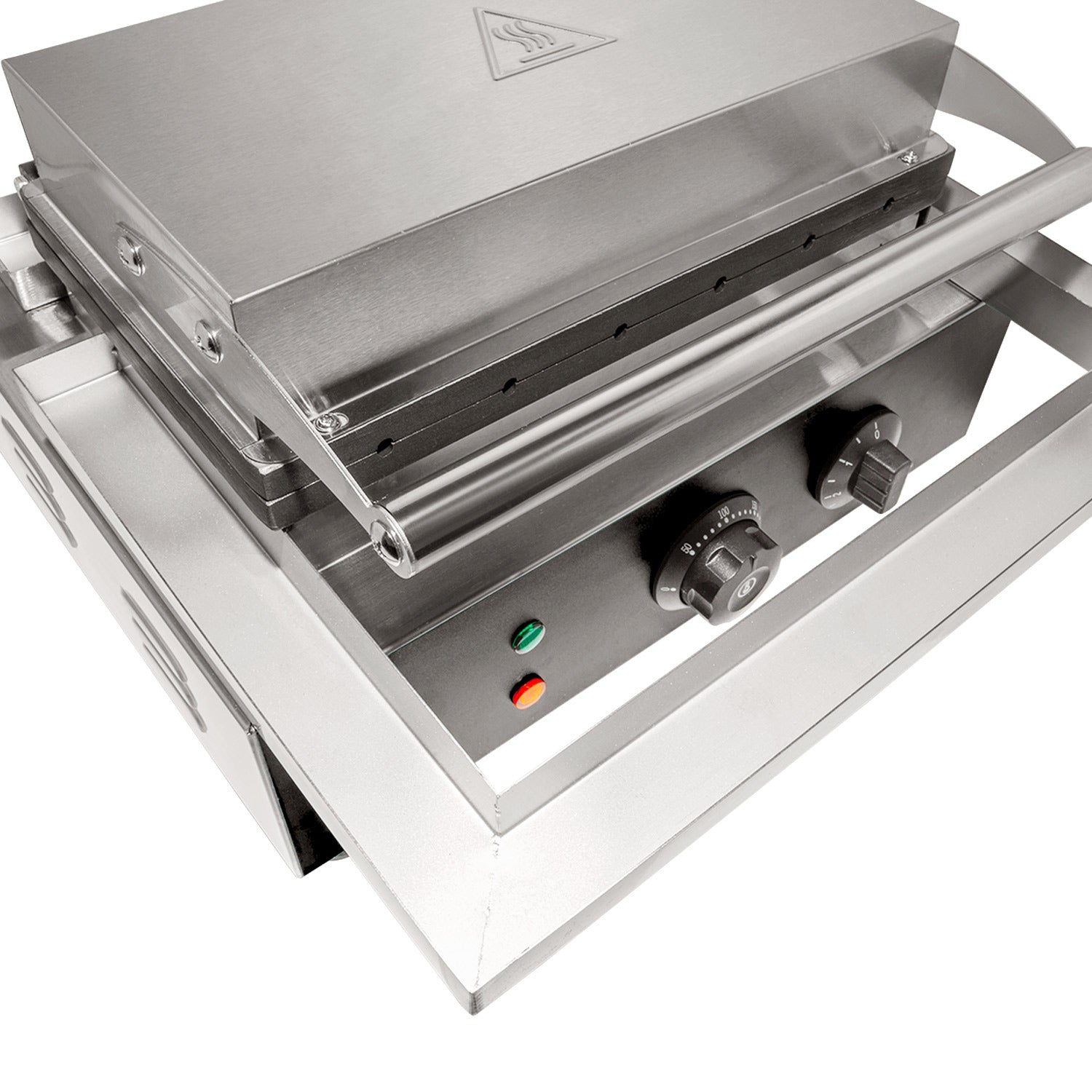 Gr-XCXX6 Gaufrier pour chien de maïs commercial | 6 PCS | Gaufrier à hot-dog | Acier inoxydable | 110&nbsp;V