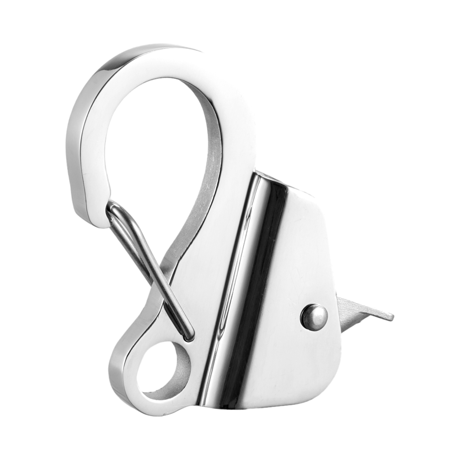 VEVOR 304 Boat Anchor Hook, Stainless Steel Slide Anchor, Knotless Anchor System with Quick Release, Boat Anchor Hook Clips for 3/8" - 5/8" Boat