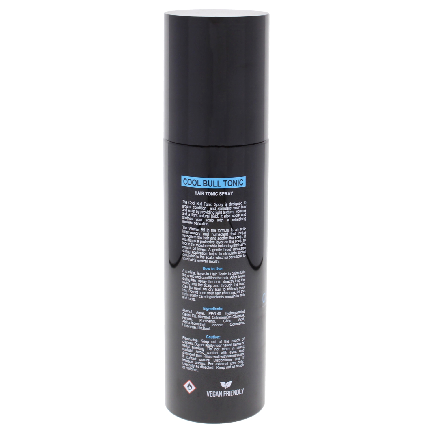 Fixatif Cool Bull Tonic de Crazy Bull Hair Spray pour hommes - 6,76&nbsp;oz Hair Spray
