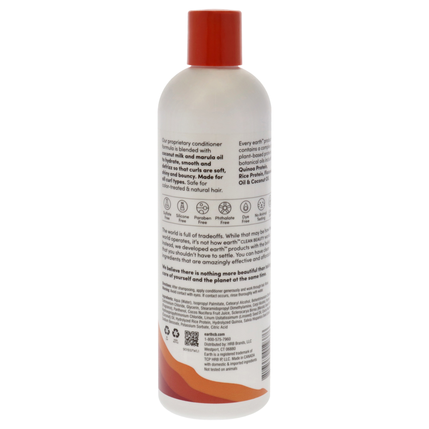 Curl Care Conditioner by Earth for Unisex - 12 oz Conditioner