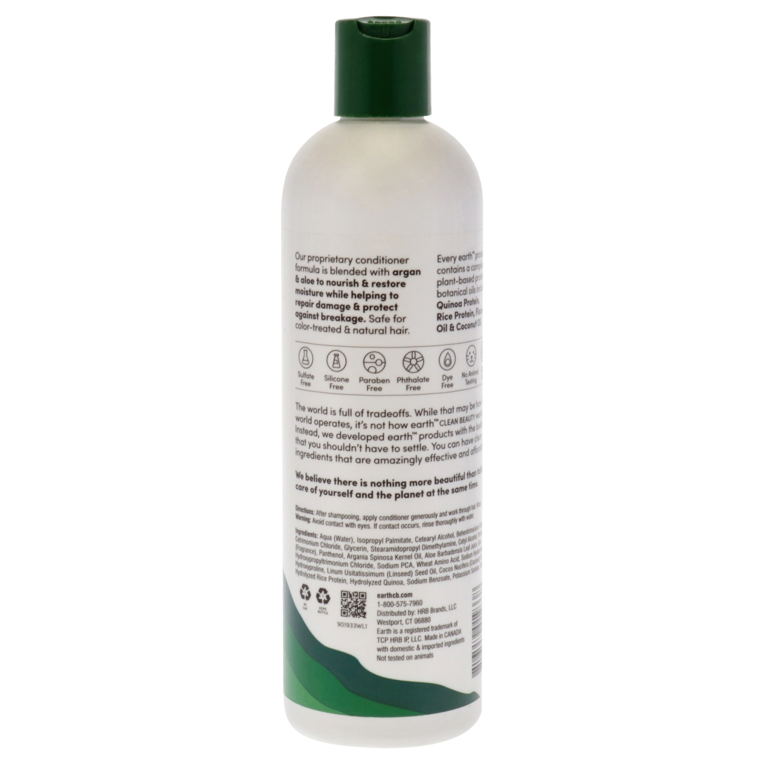 Moisture and Repair Coditioner by Earth for Unisex - 12 oz Conditioner