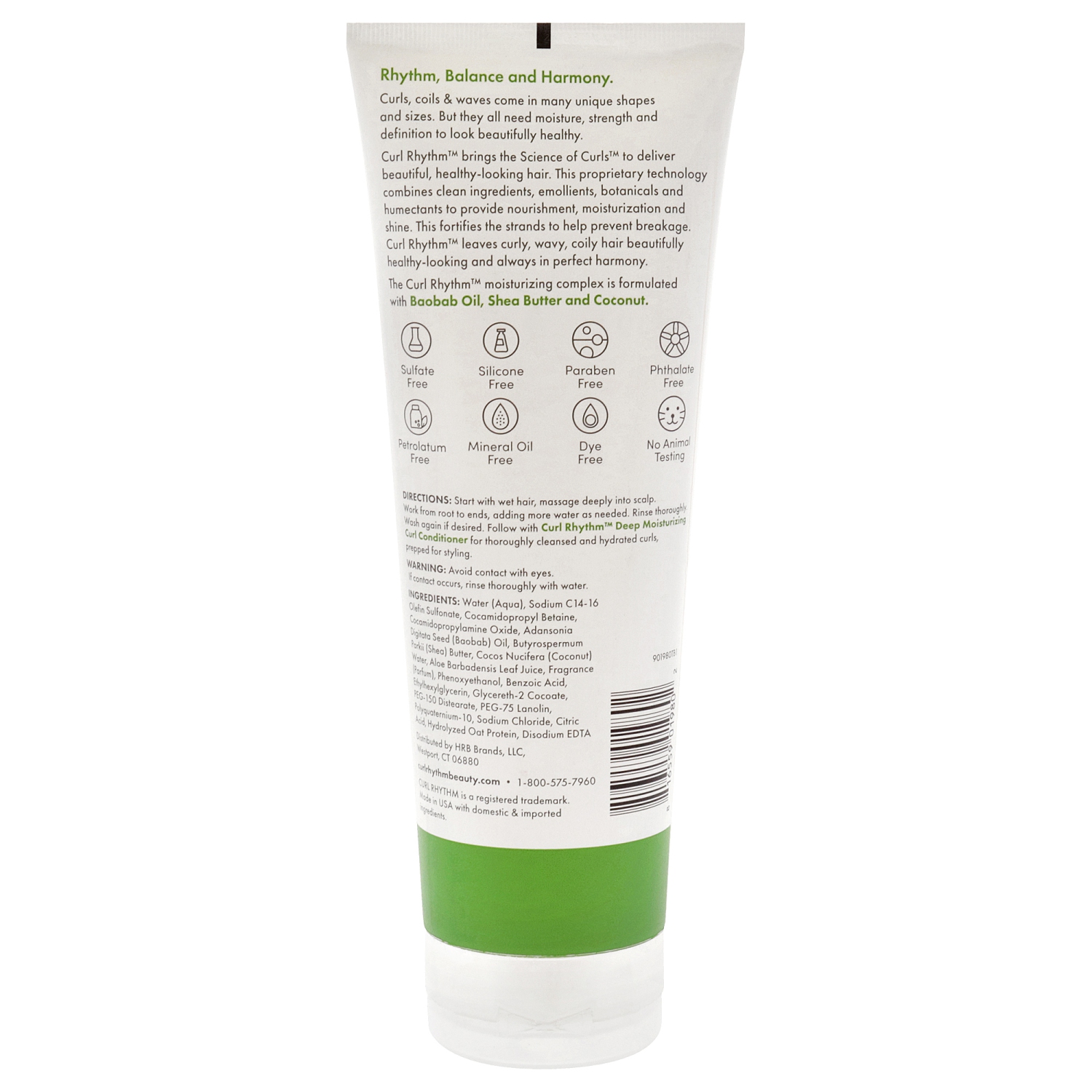 Shampooing Deep Moisturizing Curl Rhythm pour Femme - Shampooing 10 oz