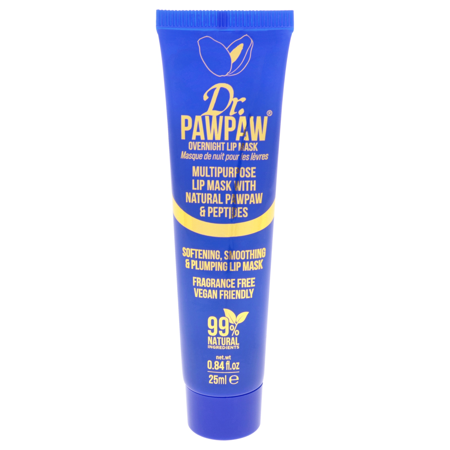 Multipurpose Overnight Lip Mask by Dr. PawPaw for Women - 0.84 oz Lip Mask