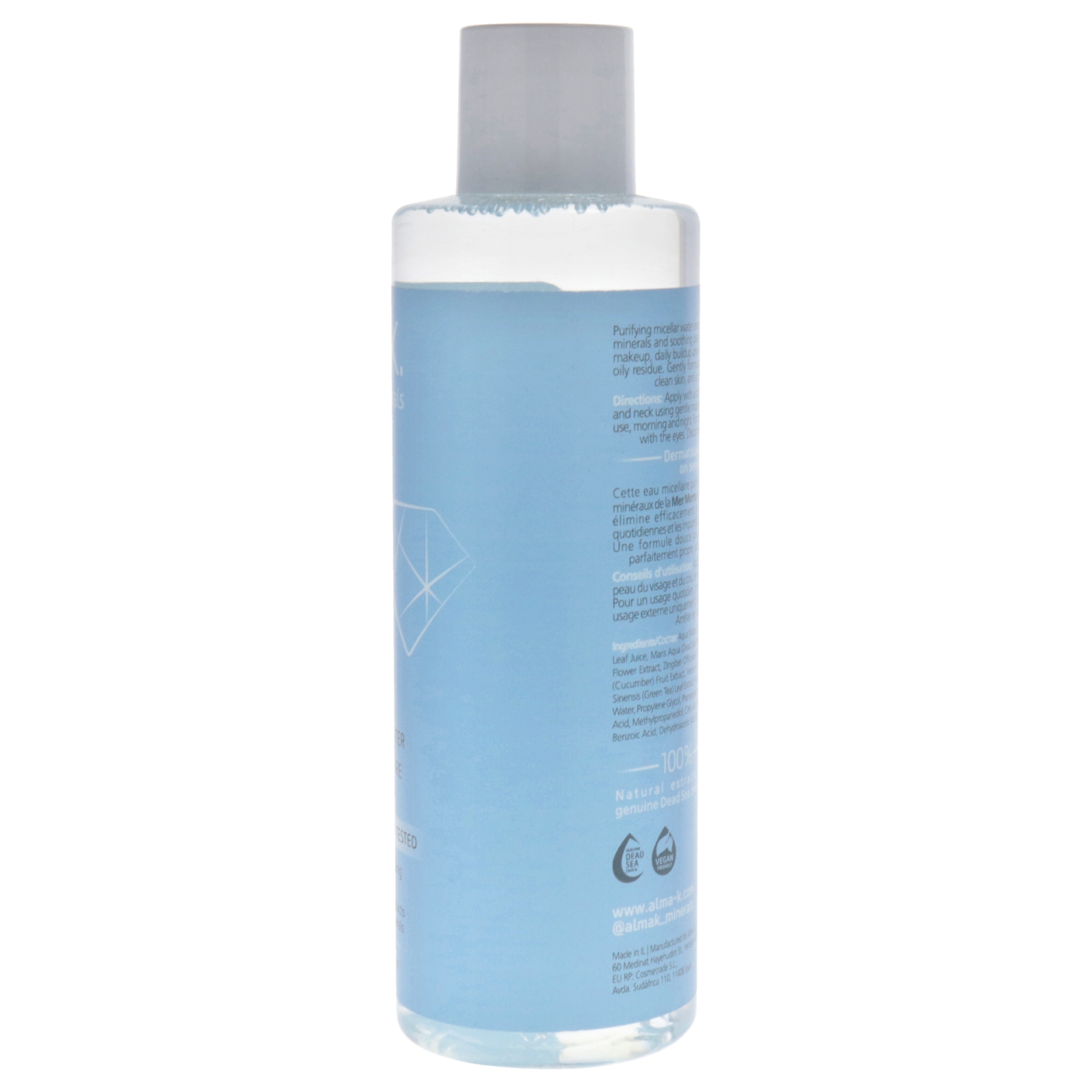 Eau micellaire nettoyante par Alma K pour Femme - Nettoyant 6,7&nbsp;oz