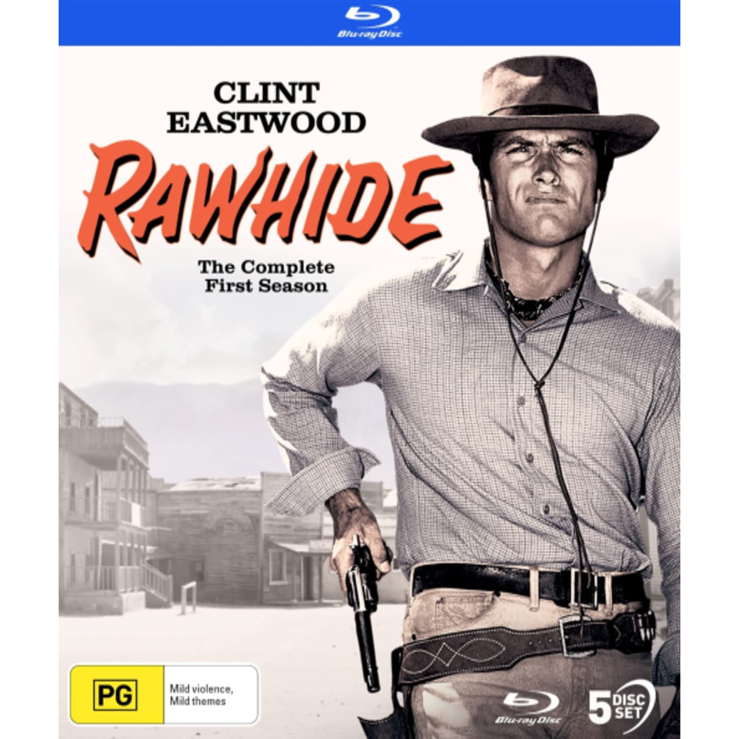 Rawhide: The Complete First Season [Import] - - [Blu-ray]