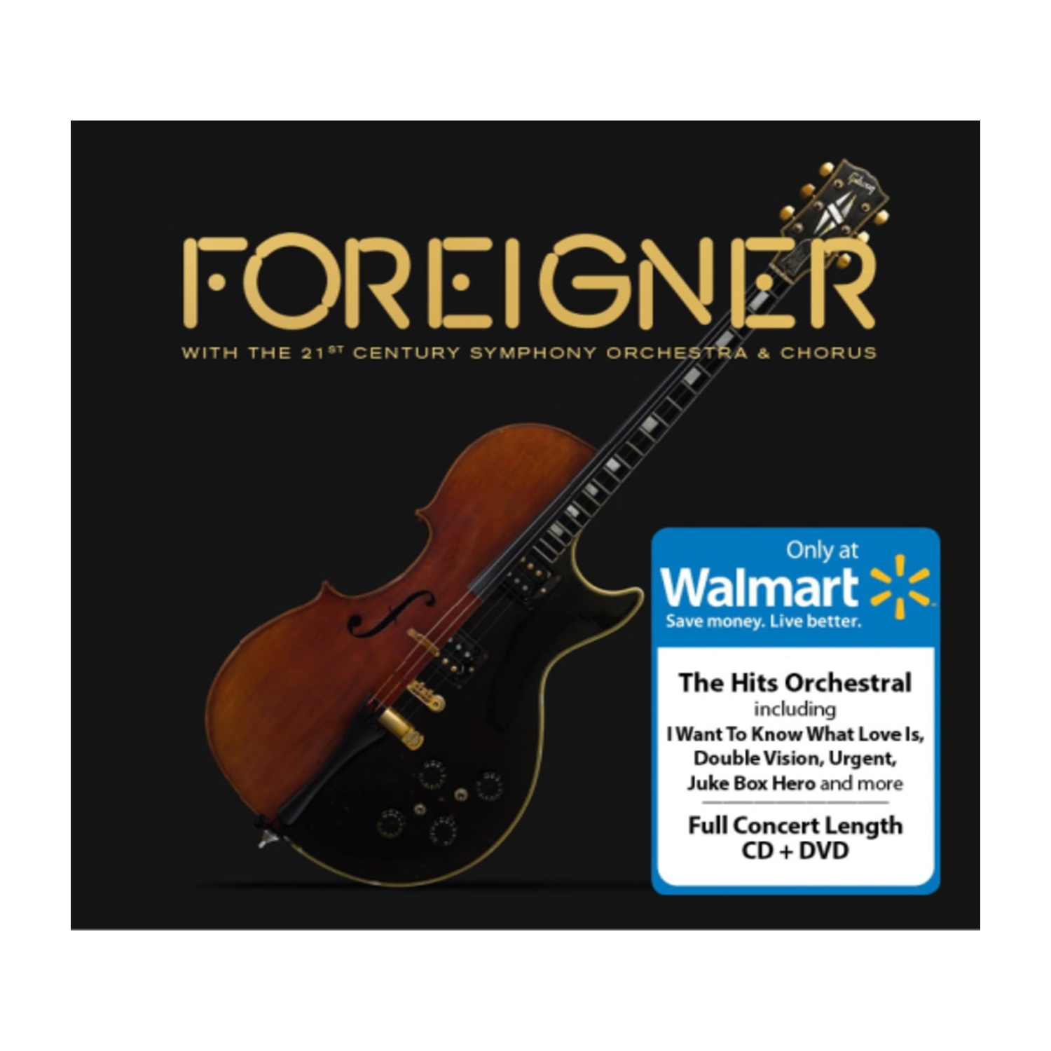 Foreigner - WITH THE 21ST CENTURY SYMPHONY ORCHESTRA & CHORUS - [CD]