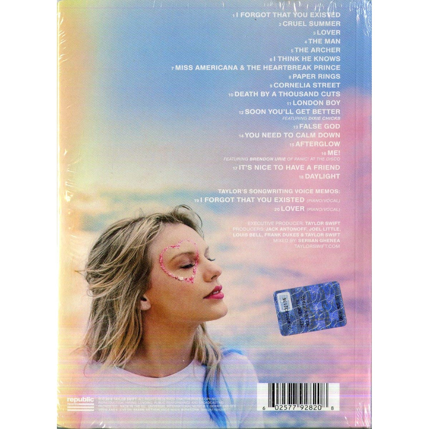 Lover [Deluxe Album Version 3] - [CD]