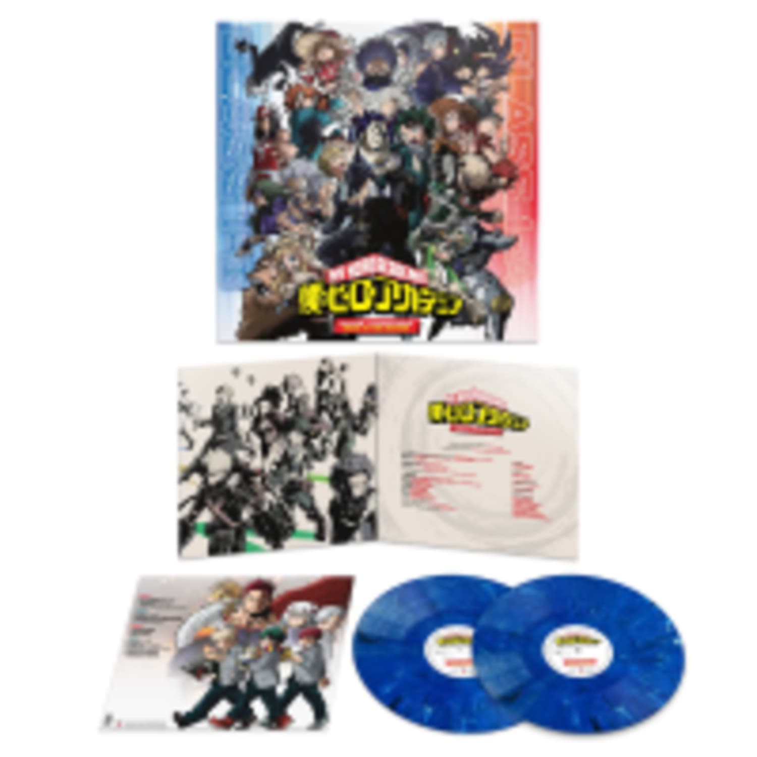 Yuki Hayashi - My Hero Academia: Season 5 (MHA) - (Colored Vinyl, Blue, Red, 150 Gram Vinyl) - [Vinyl]