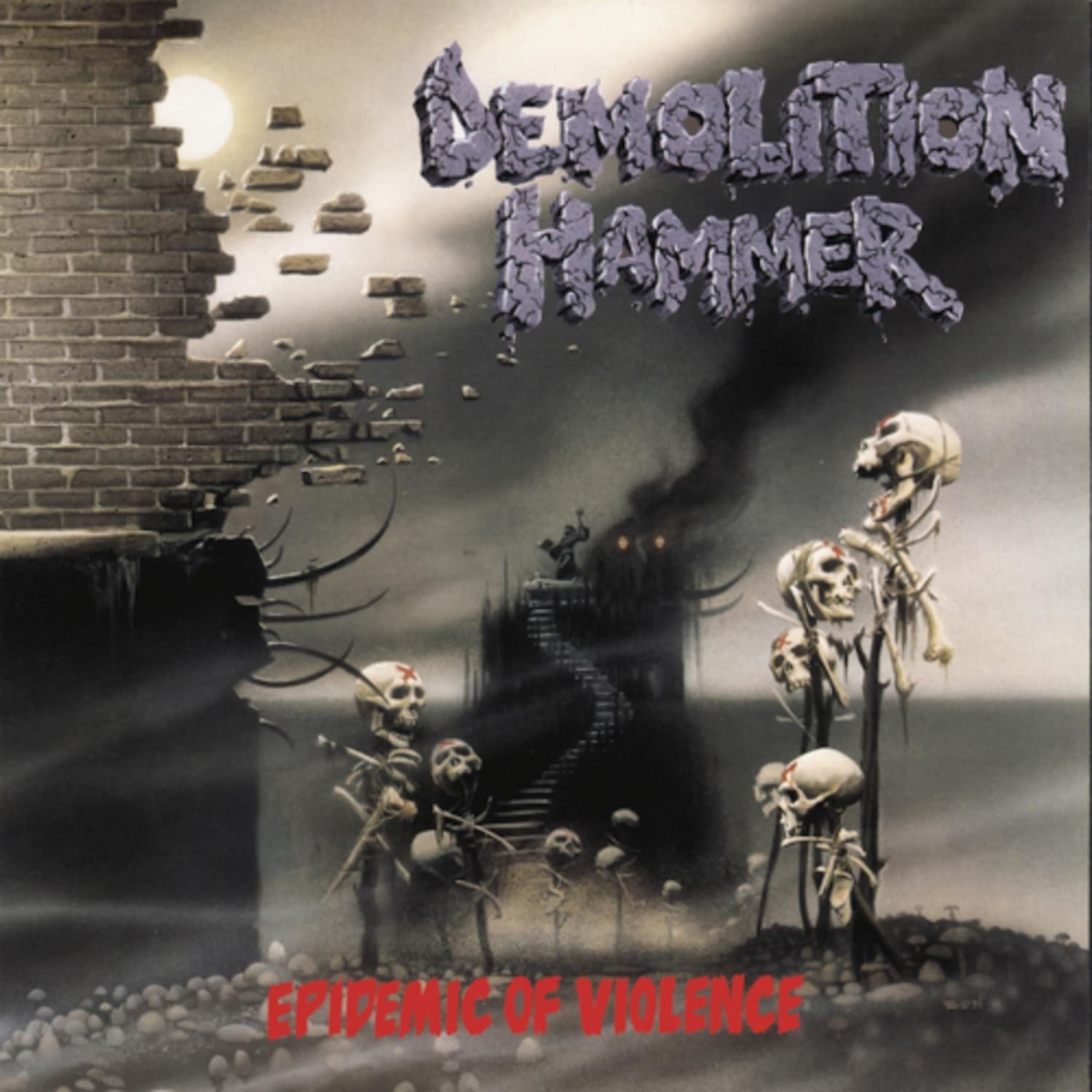 Demolition Hammer - EPIDEMIC OF VIOLENCE [RE - ISSUE 2023]/LTD. TRANSP. SUN YELLOW - [Vinyl]