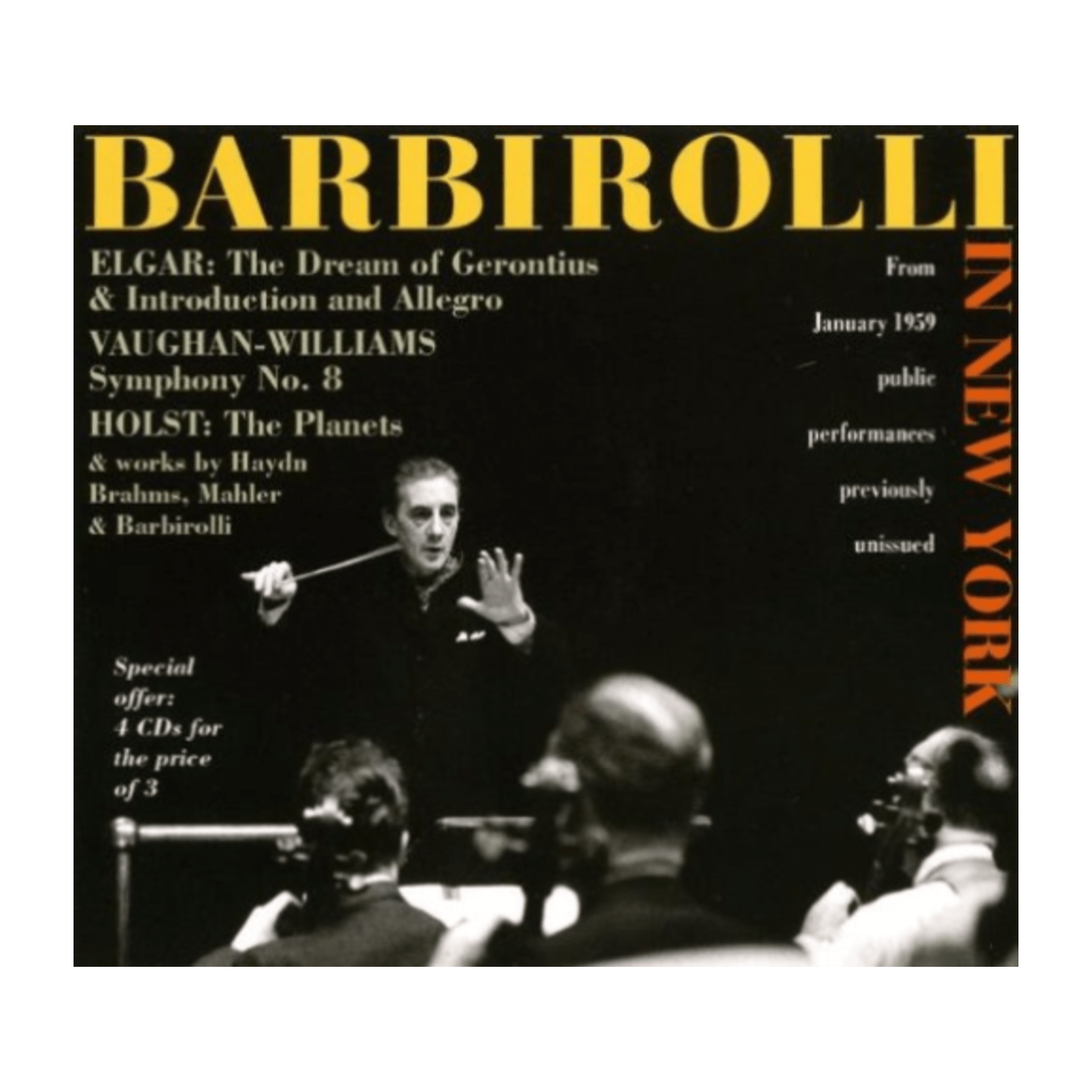 BRAHMS / ELGAR / HAYDN - John Barbirolli - [CD]