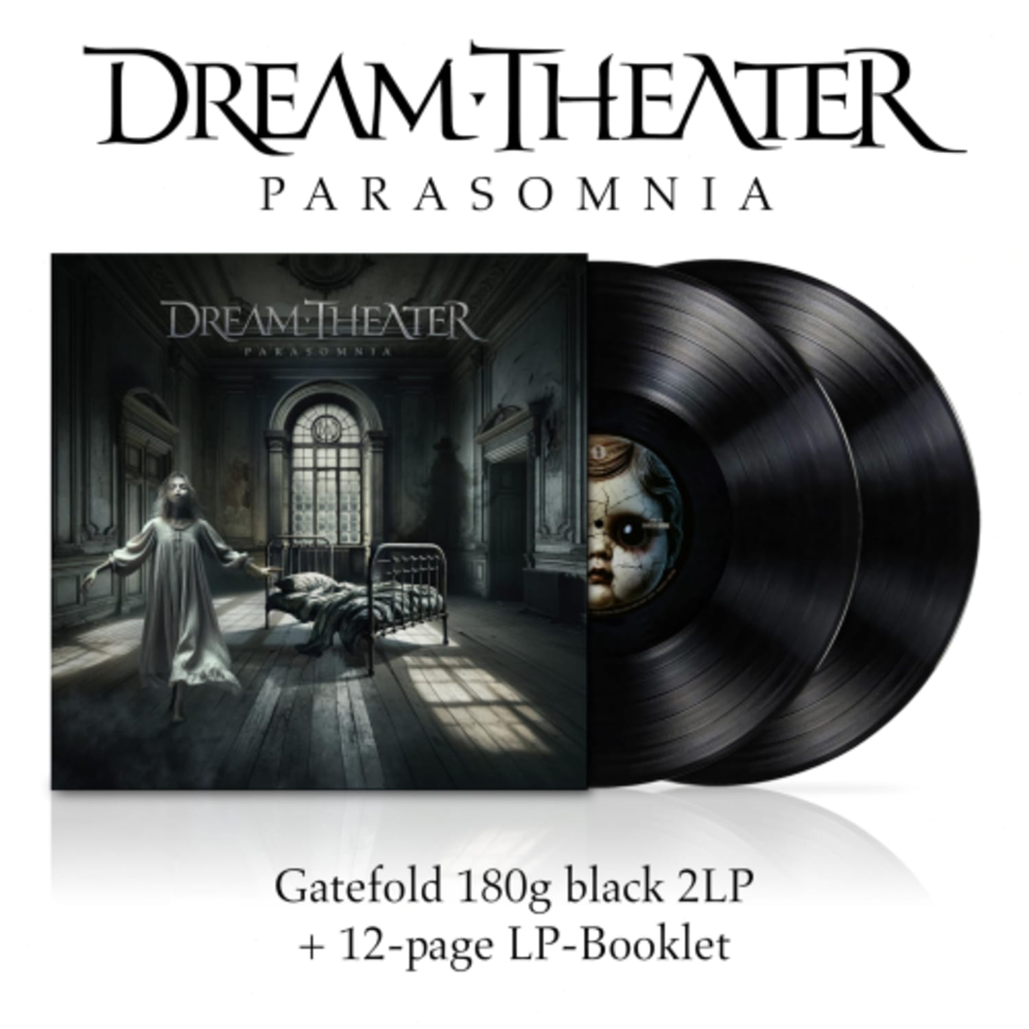 Dream Theater - Parasomnia - Gatefold Black 2LP & Vinyl-Booklet [Import] - - [Vinyl]