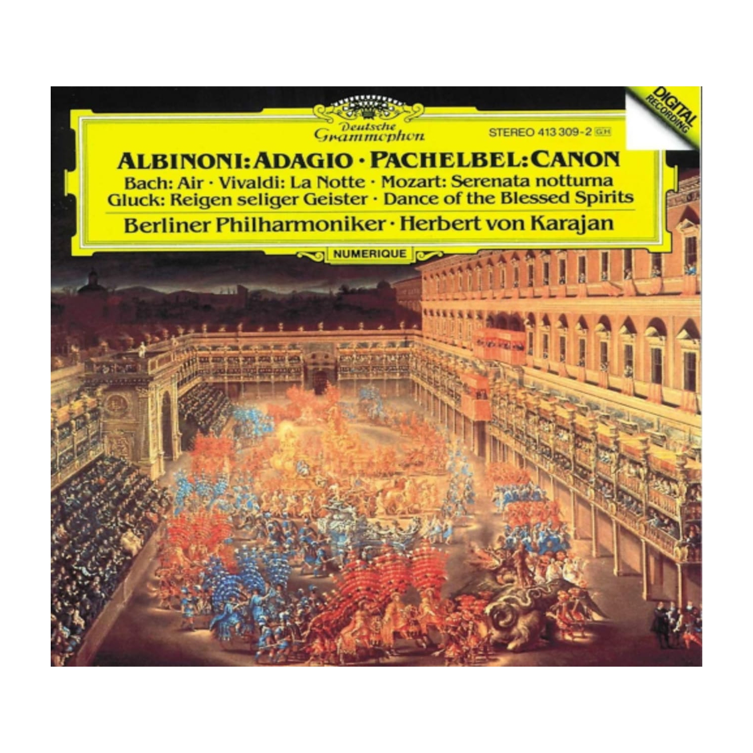 BERLIN PHILHARMONIKER - ALBINONI: ADAGIO / PACHELBEL: KANON - [CD]